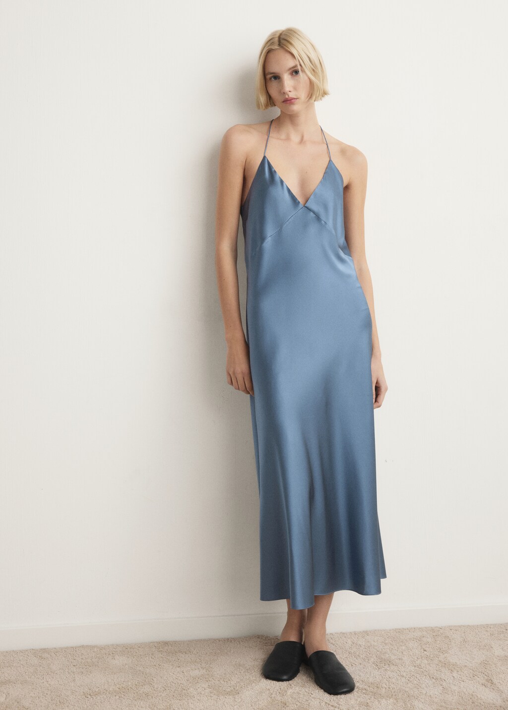 Silk strapless nightgown - image 2
