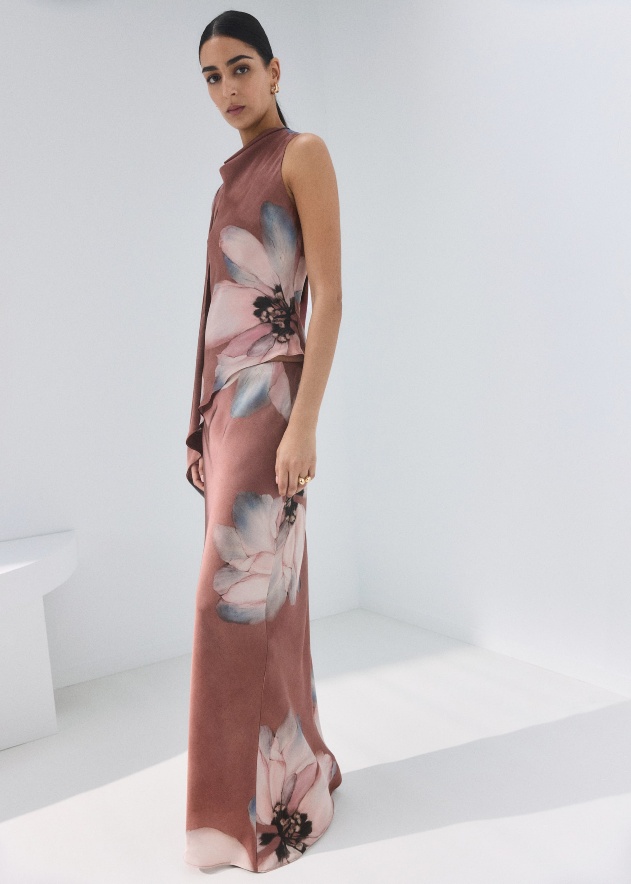 Skirt bloom-a - General plane, Pastel Pink. Ref: 27044094-00.