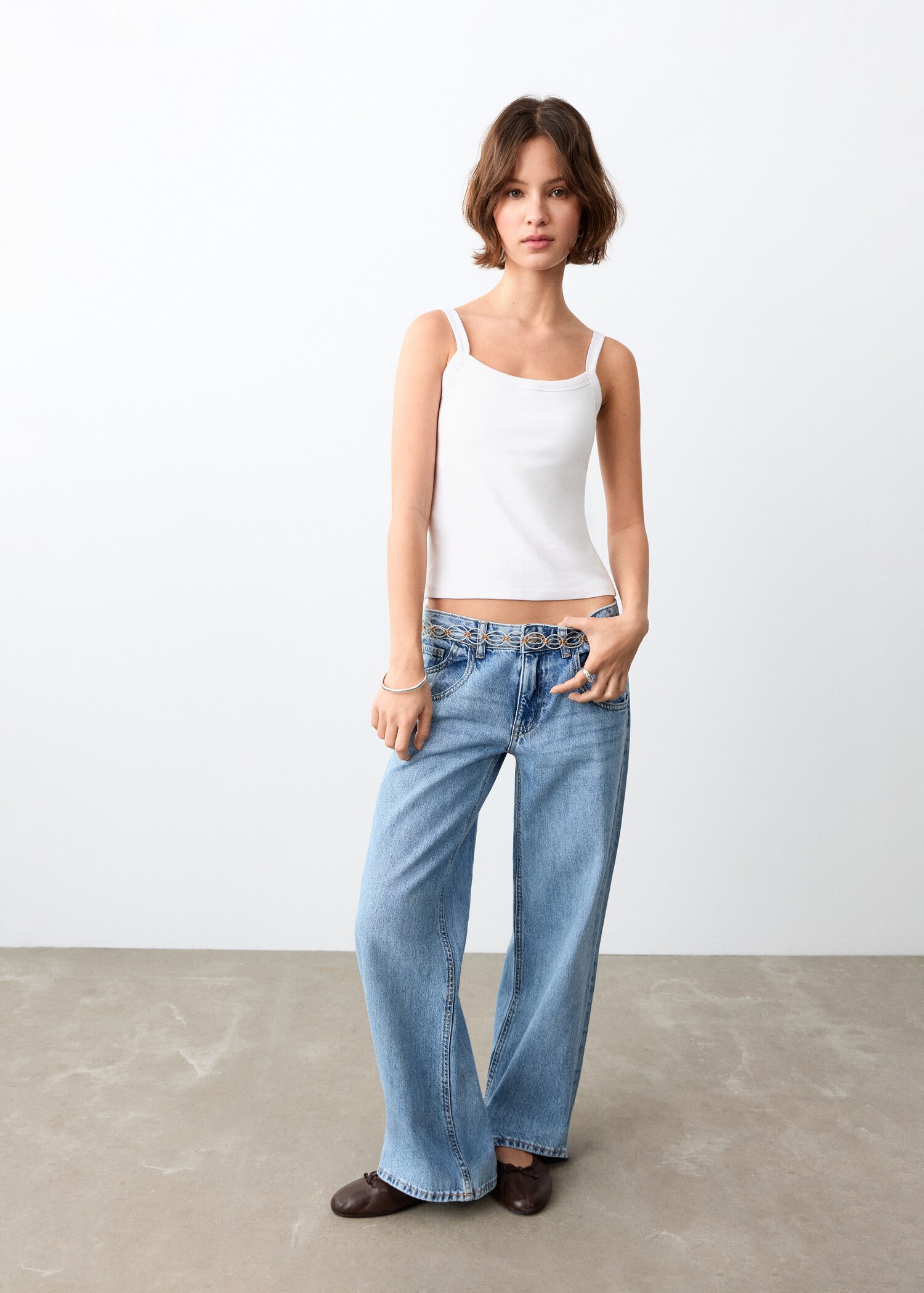 Cotton tank top - General plane