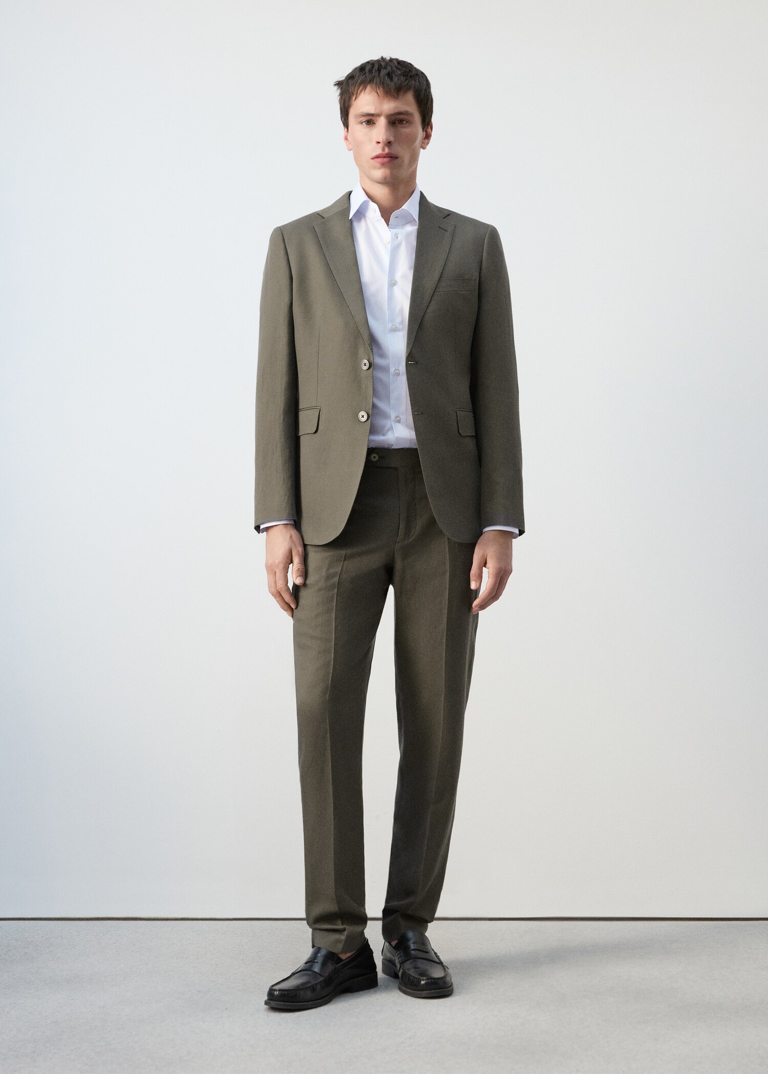 Amalfi slim fit suit jacket - General plane