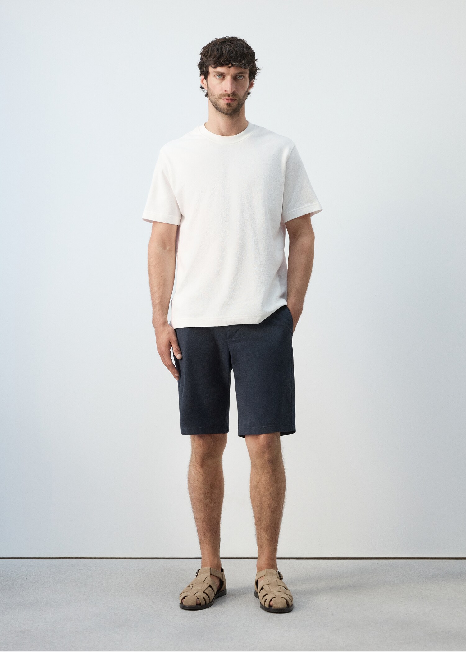 100% cotton T-shirt regular fit - General plane