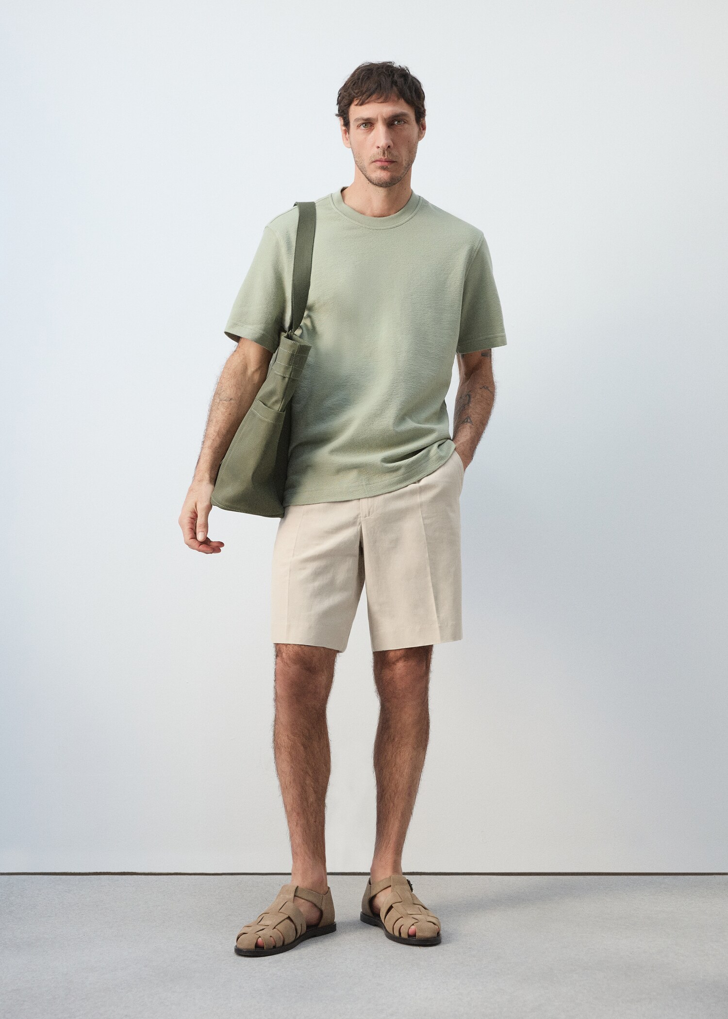 100% cotton T-shirt regular fit - General plane