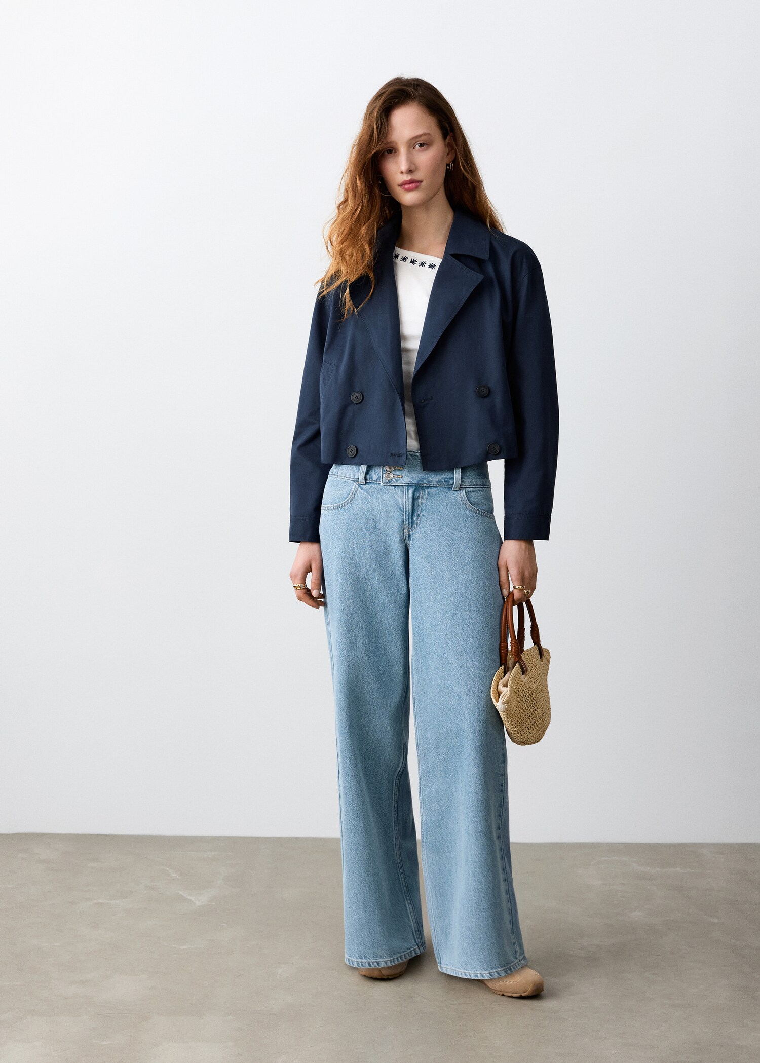 Jeans low waist - Plano general