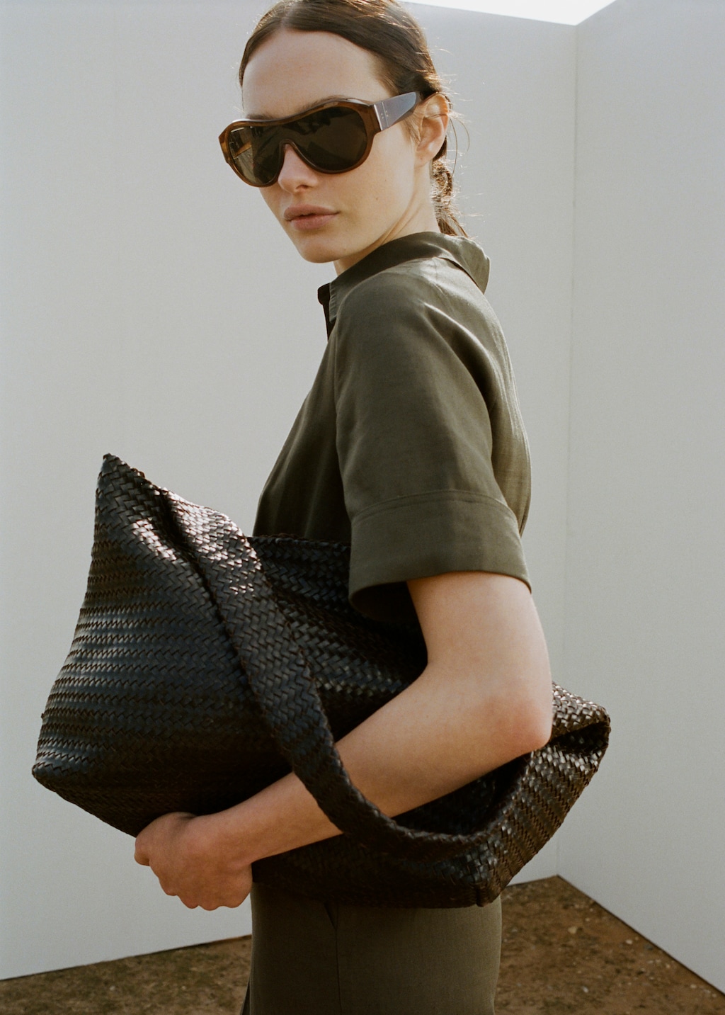 Braided bucket bag - image 5