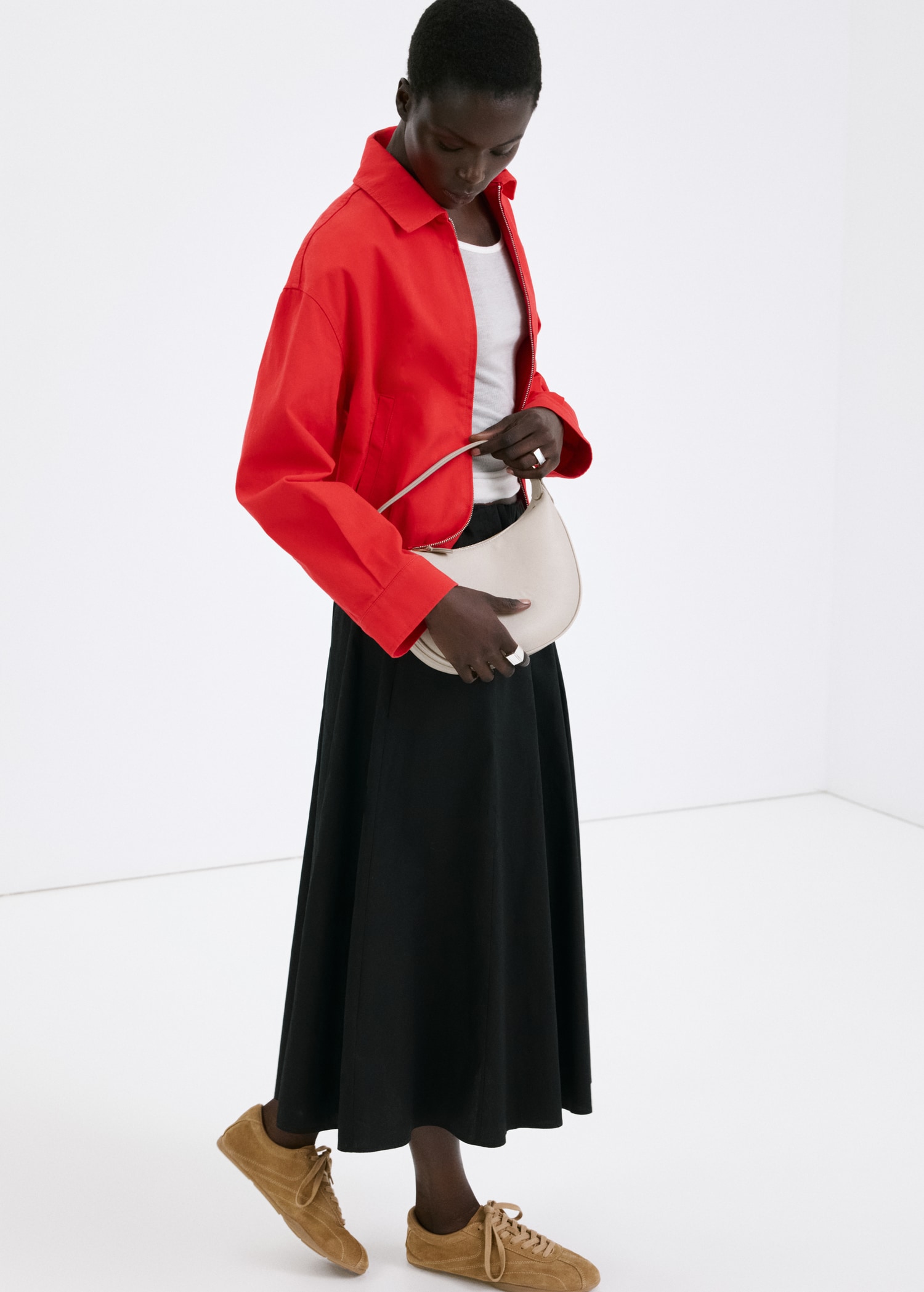 Oval hand bag - General plane