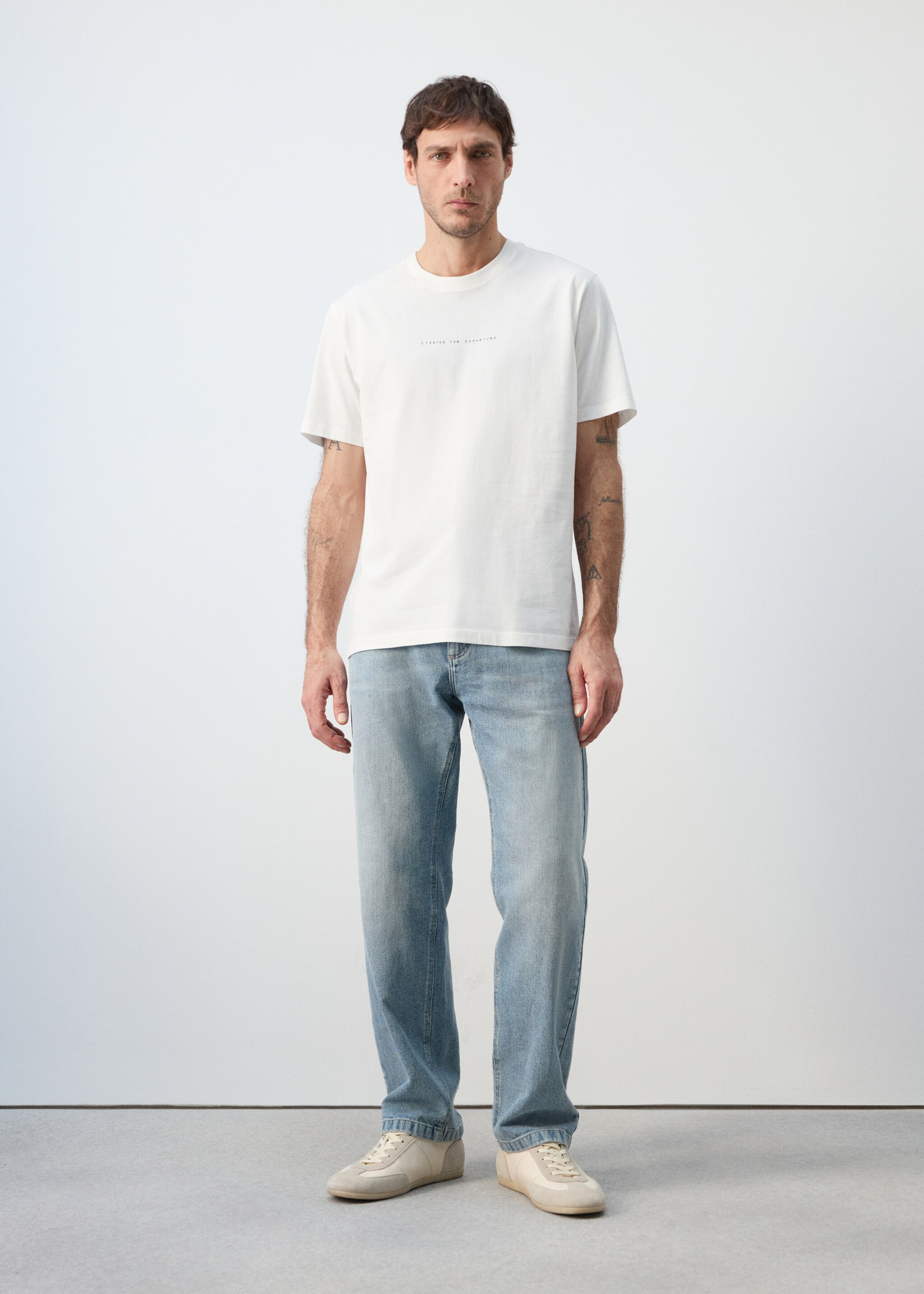 100% cotton graphic tee - General plane, White. Ref: 27045998-00.