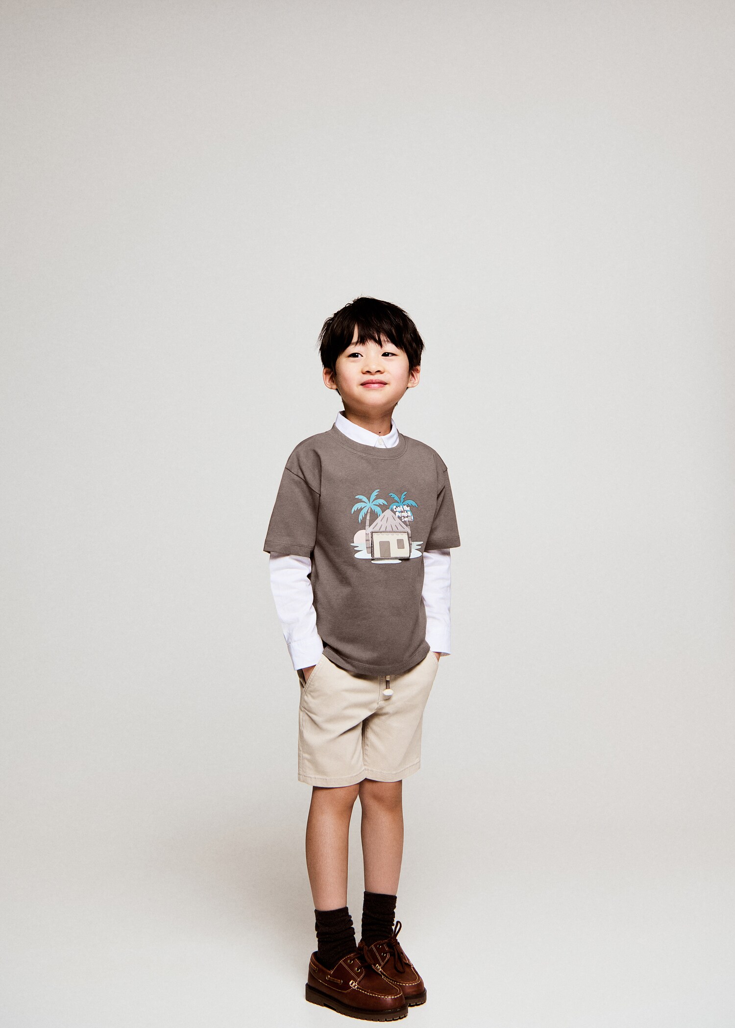 Bermudas algodón cordón - Plano general