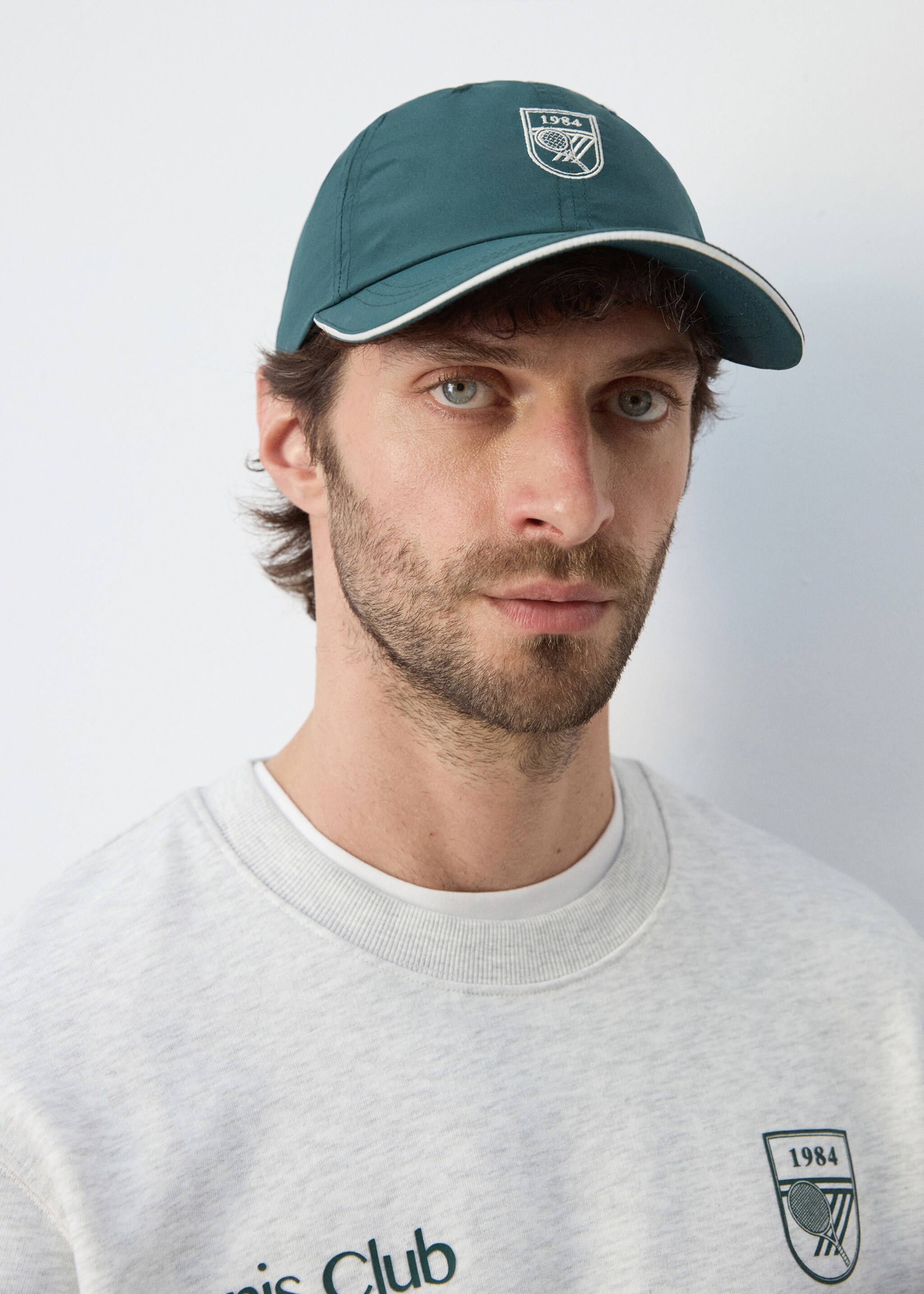 Embroidered cap - General plane, Dark Green. Ref: 27047785-00.