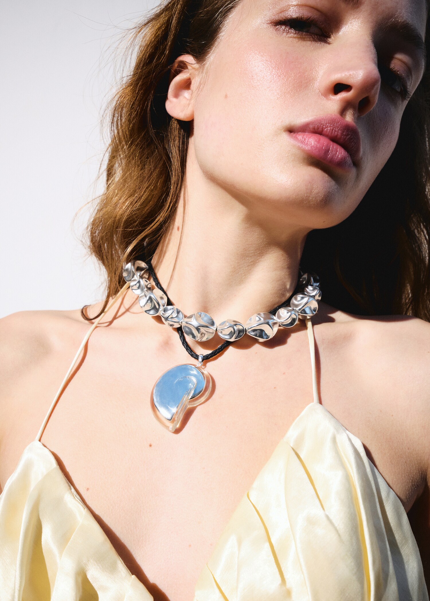 Collier chaîne maillons - Plan général