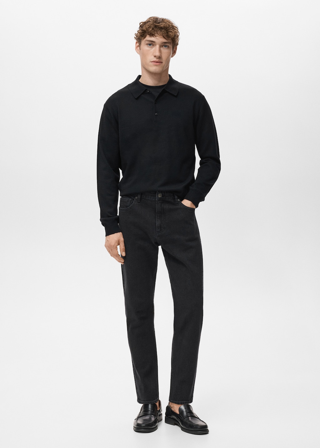 Ben cropped tapered-fit jeans