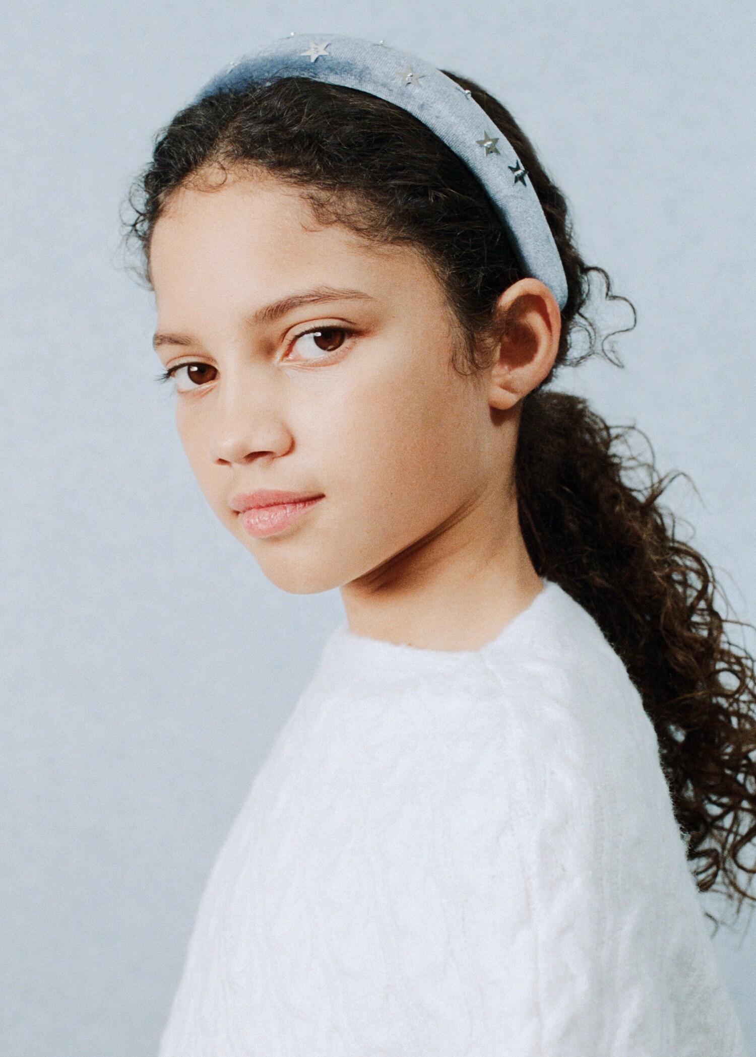 Velvet stars headband - General plane