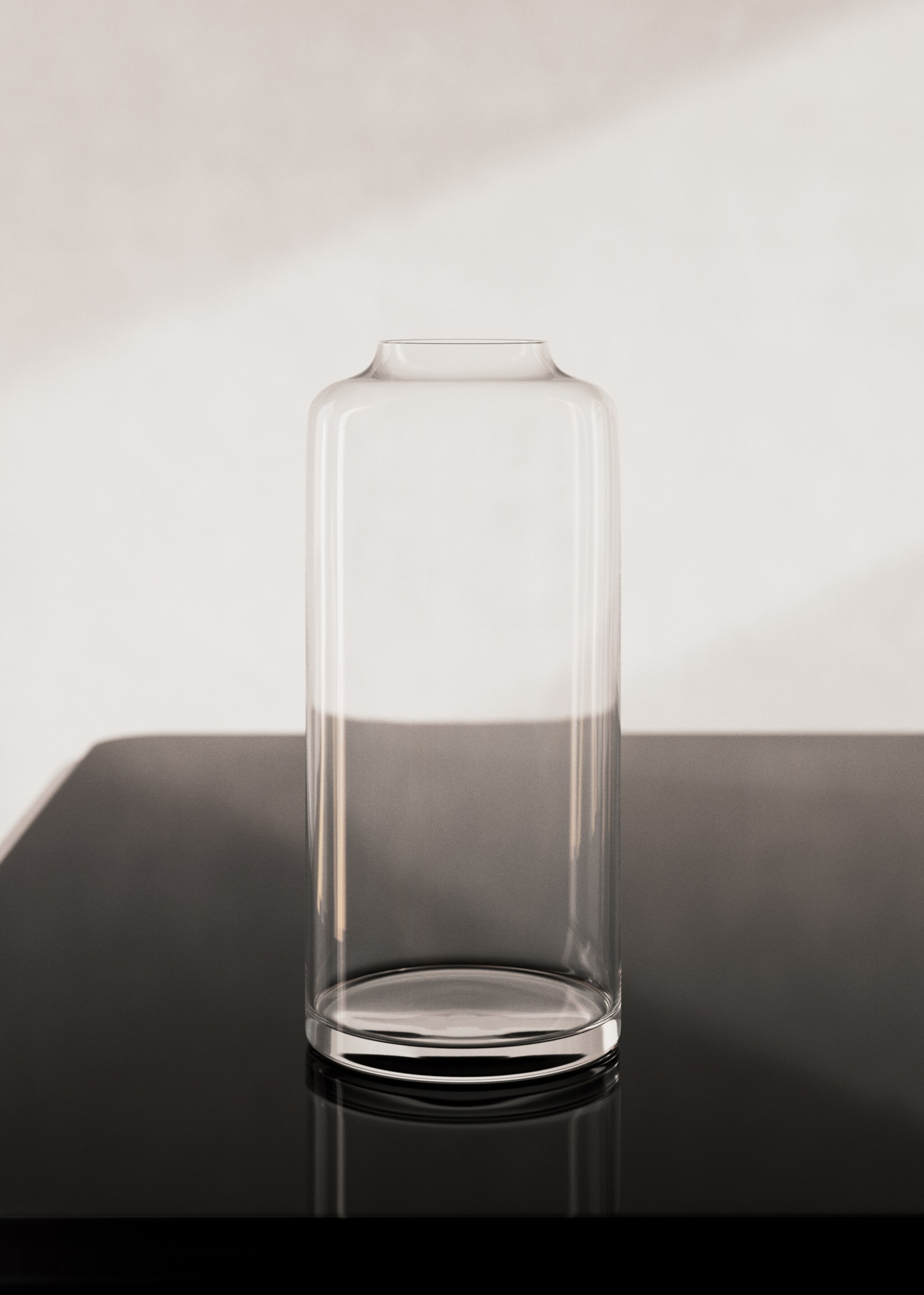 Large glass vase - General plane, Ice Grey. Ref: 27051519-00.