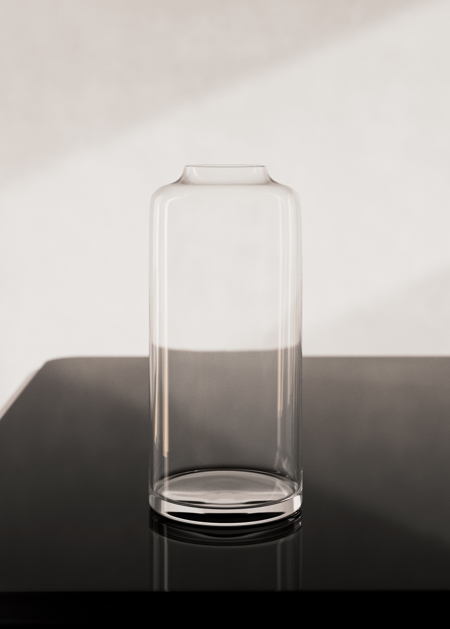 Large glass vase - General plane