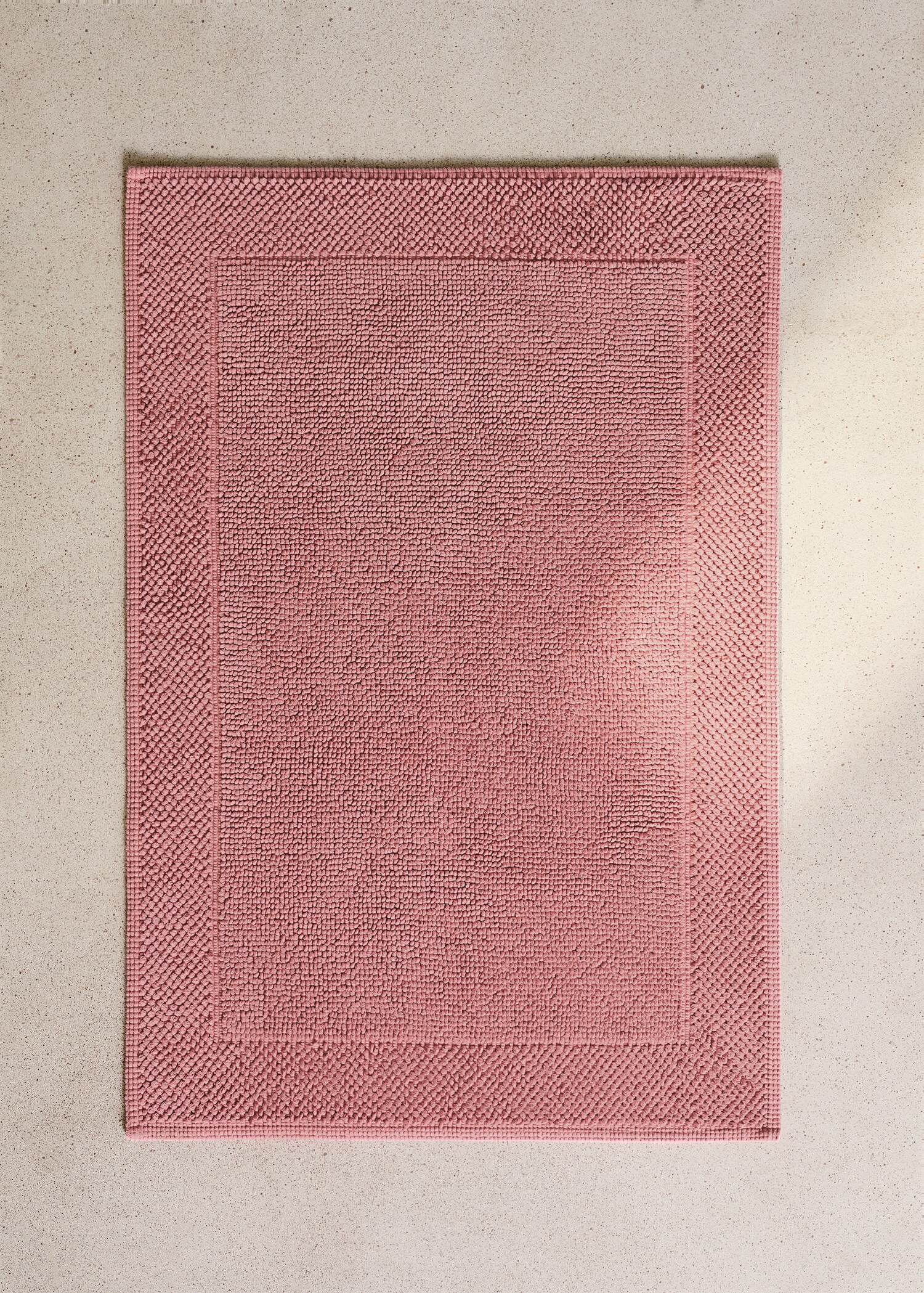 Garment-dyed cotton bath rug - General plane