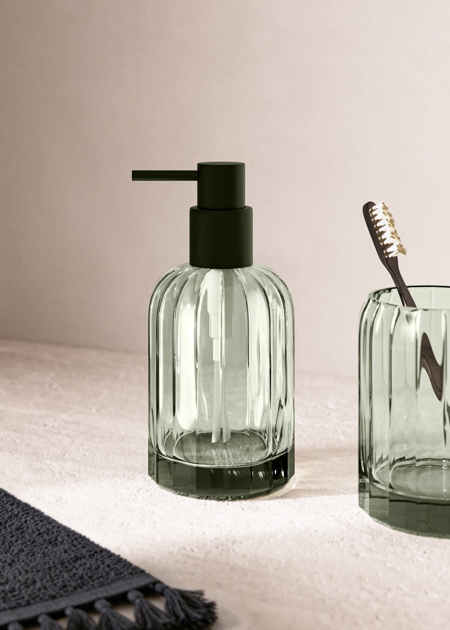 Seifenspender aus Glas - Allgemeine Ansicht