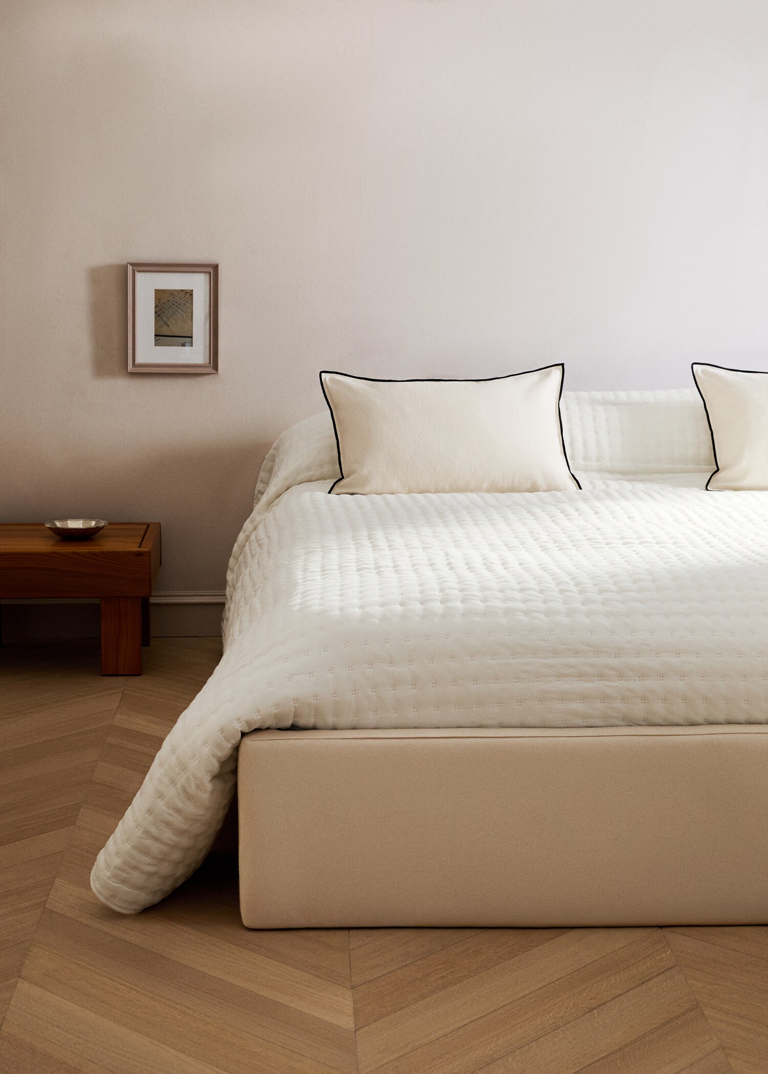 Micro-fibre bedspread for 90 cm bed - General plane