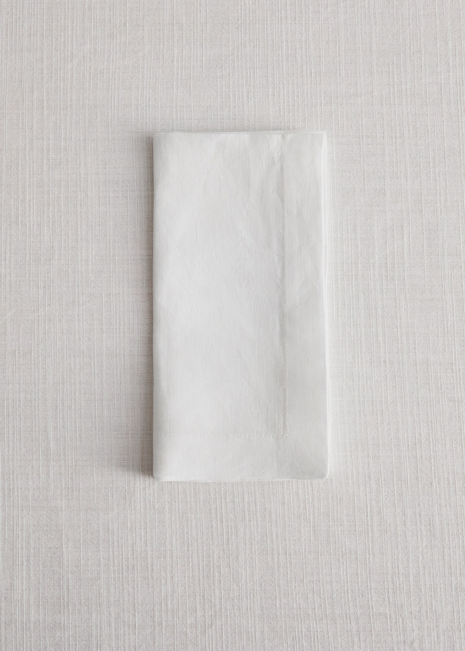 100% Leinen-Servietten - Allgemeine Ansicht