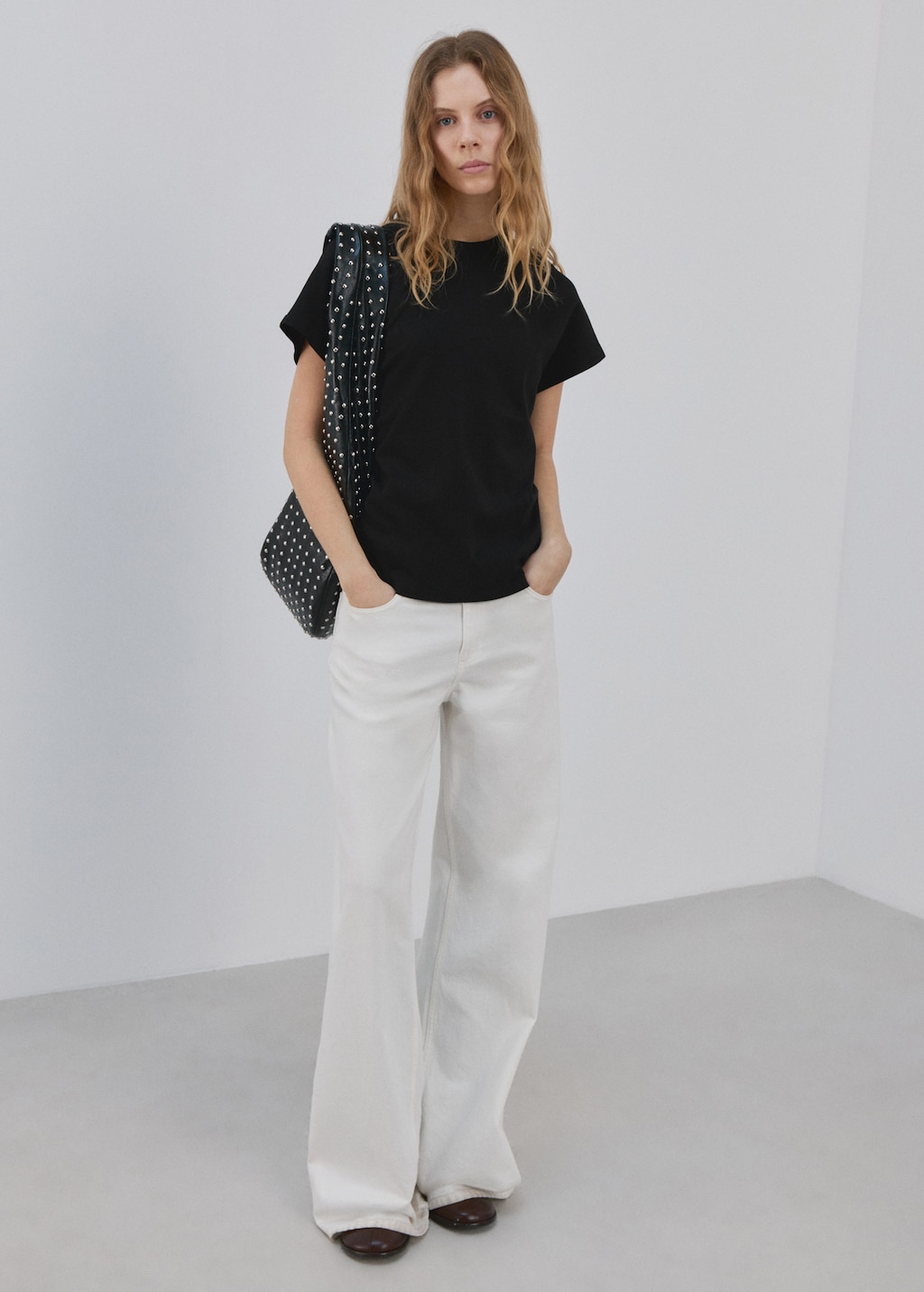 Mango Short-sleeved cotton t-shirt