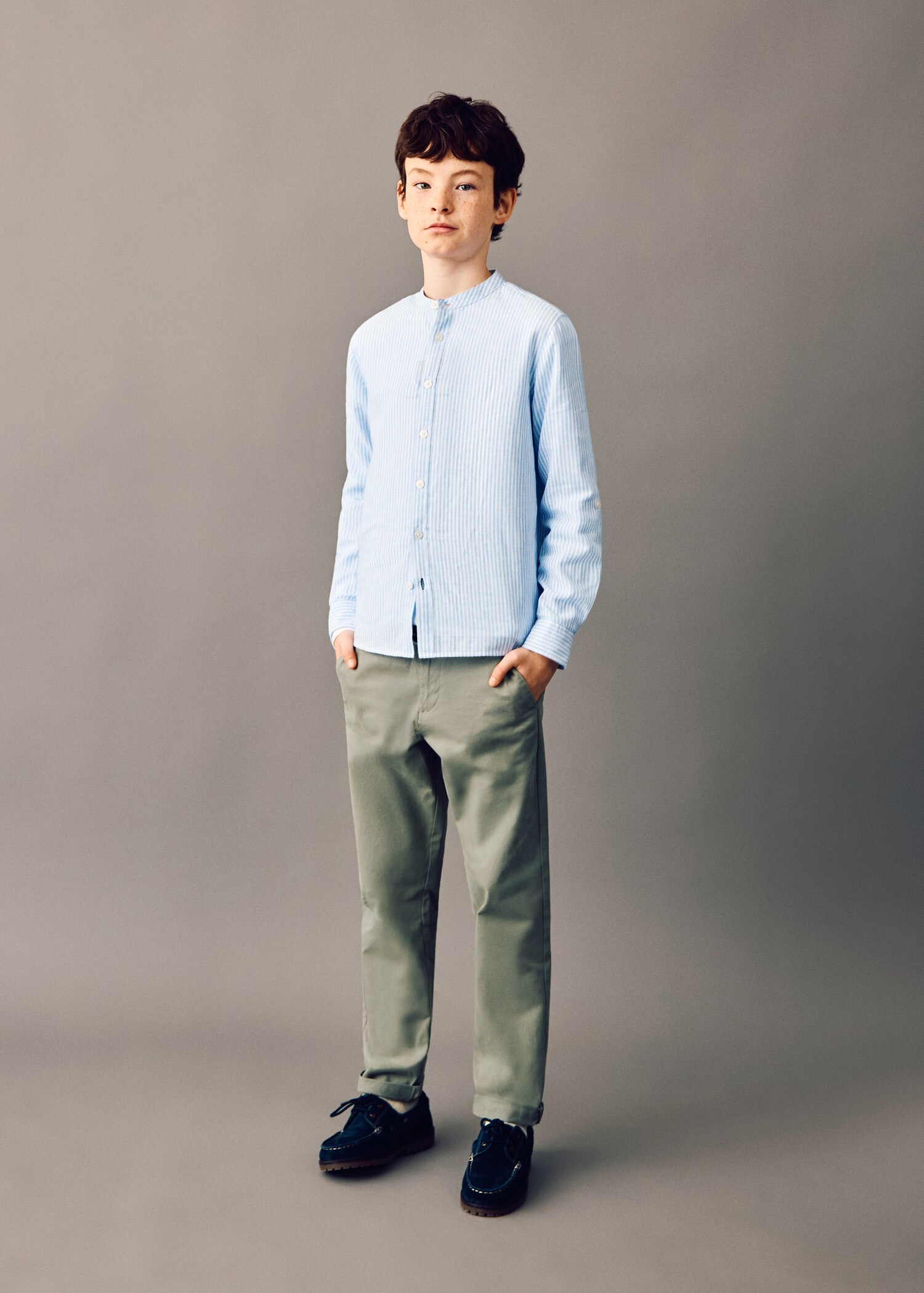 Pantalon chino avec ourlet - Plan général