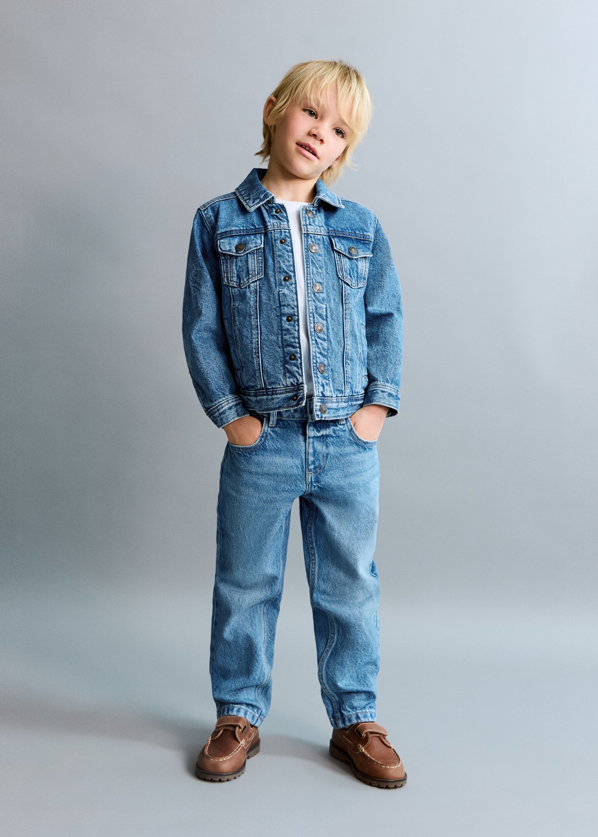 Denim jacket - General plane, Medium Blue. Ref: 27054404-00.