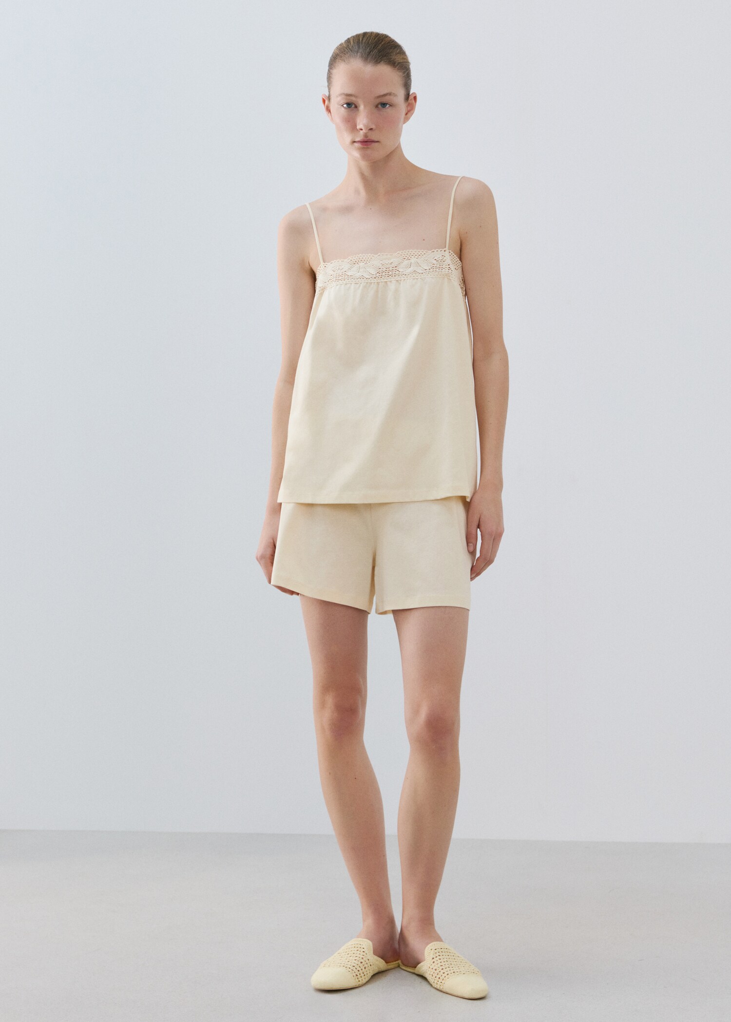 Short coton - Plan général