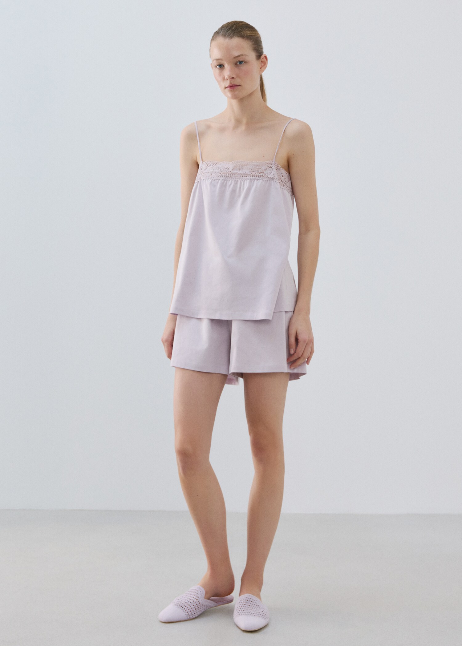 Short coton - Plan général