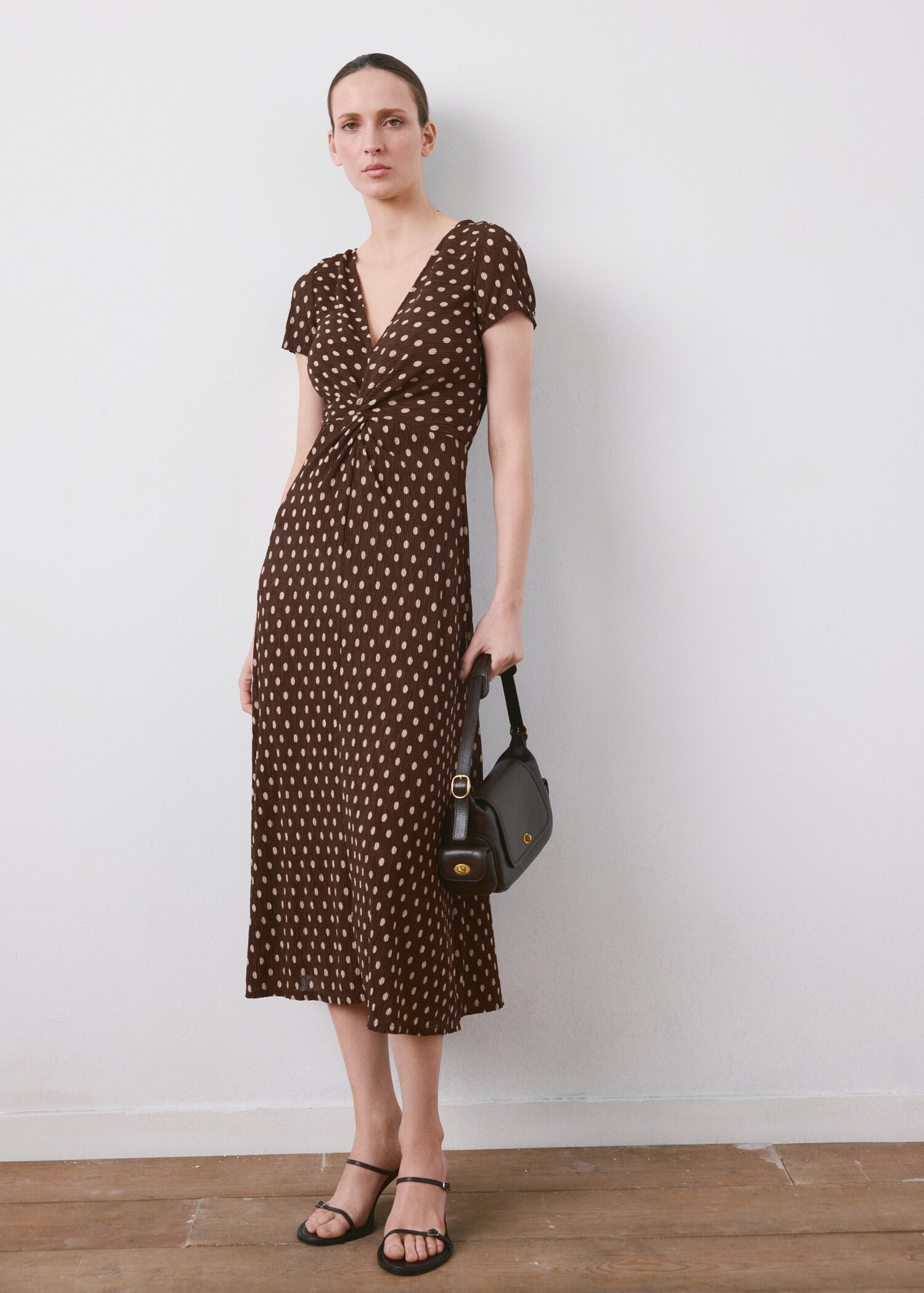 Printed midi-dress - General plane