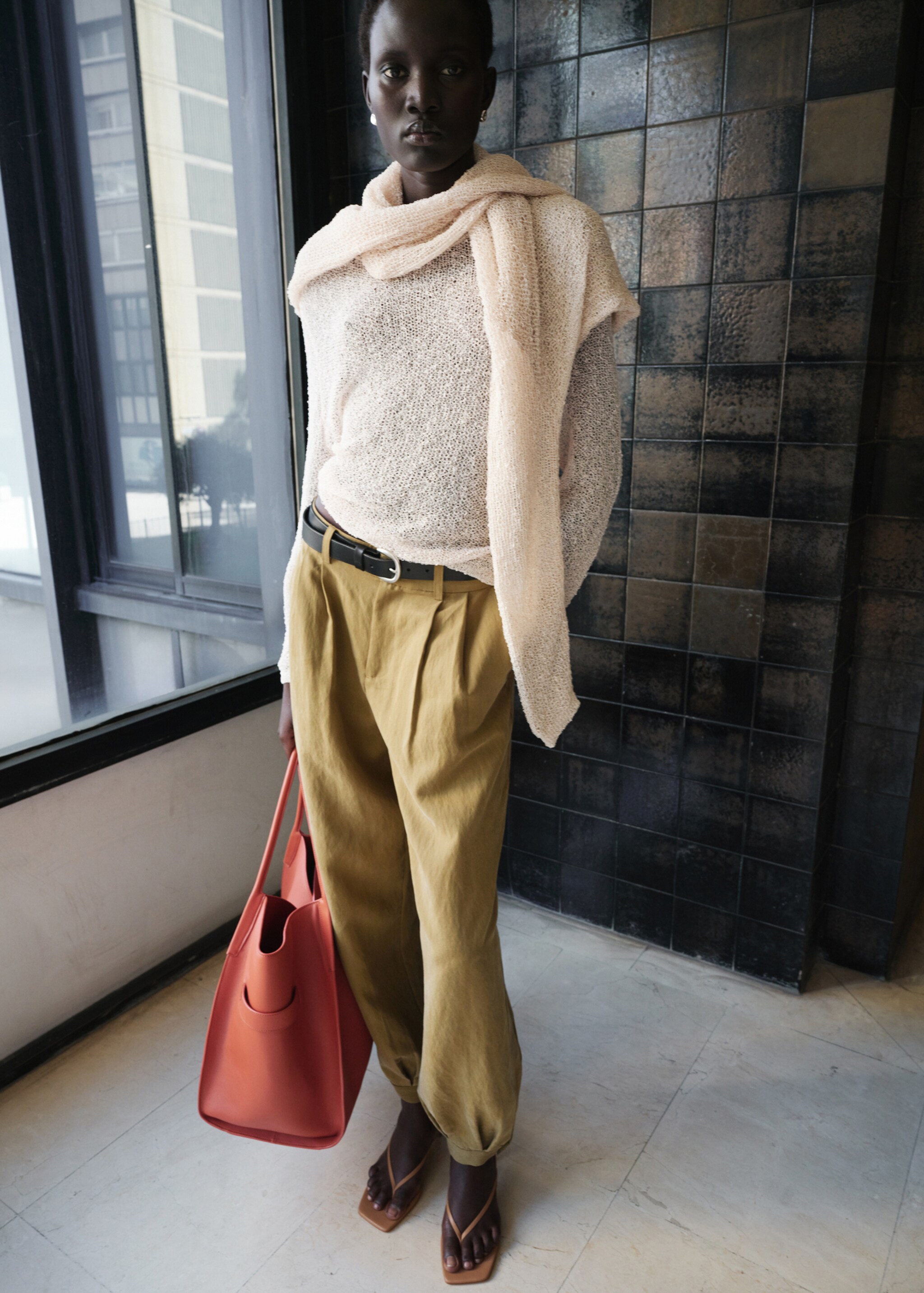 Lyocell harem pants — photo 3