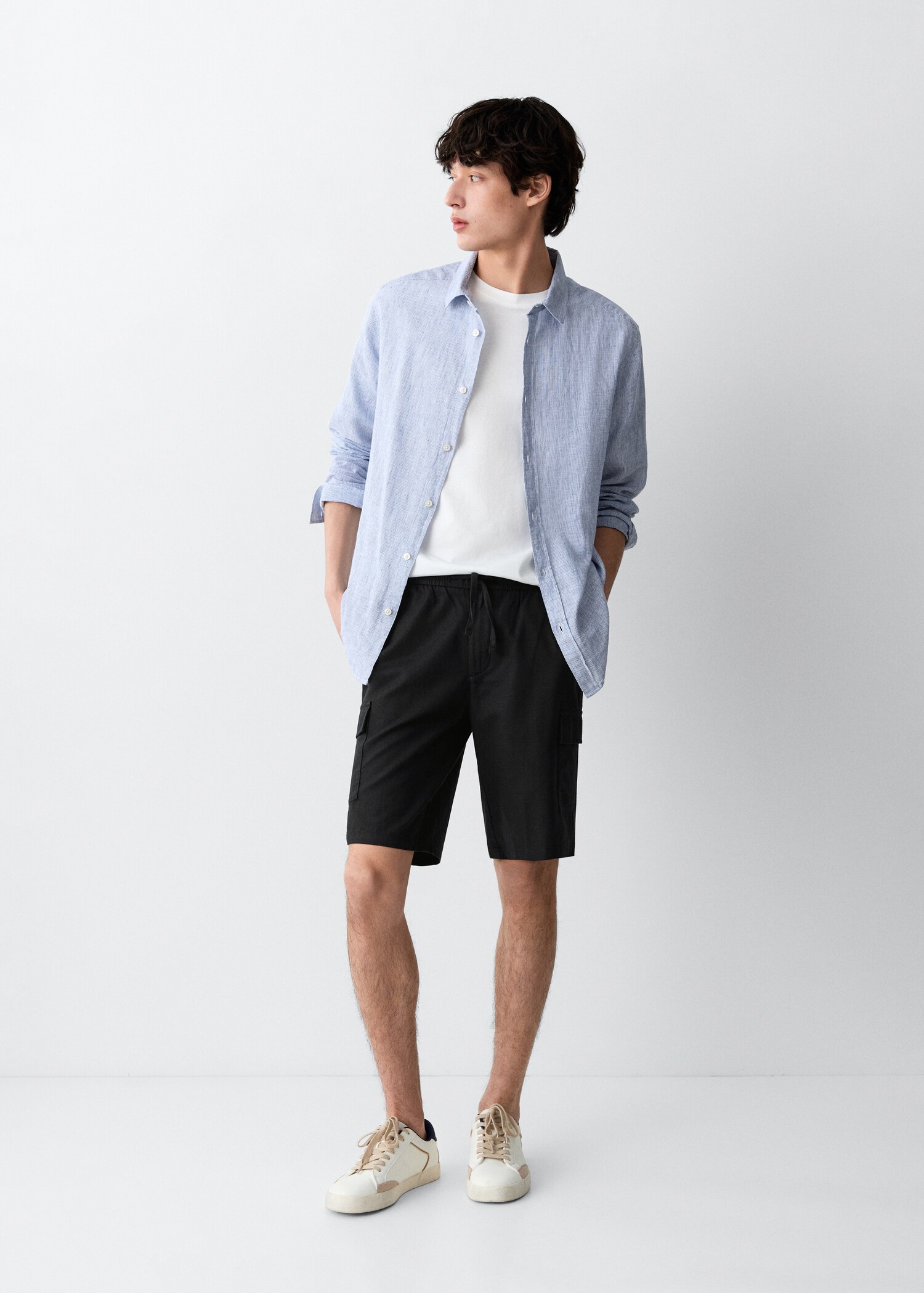 Cargo Bermuda shorts - General plane