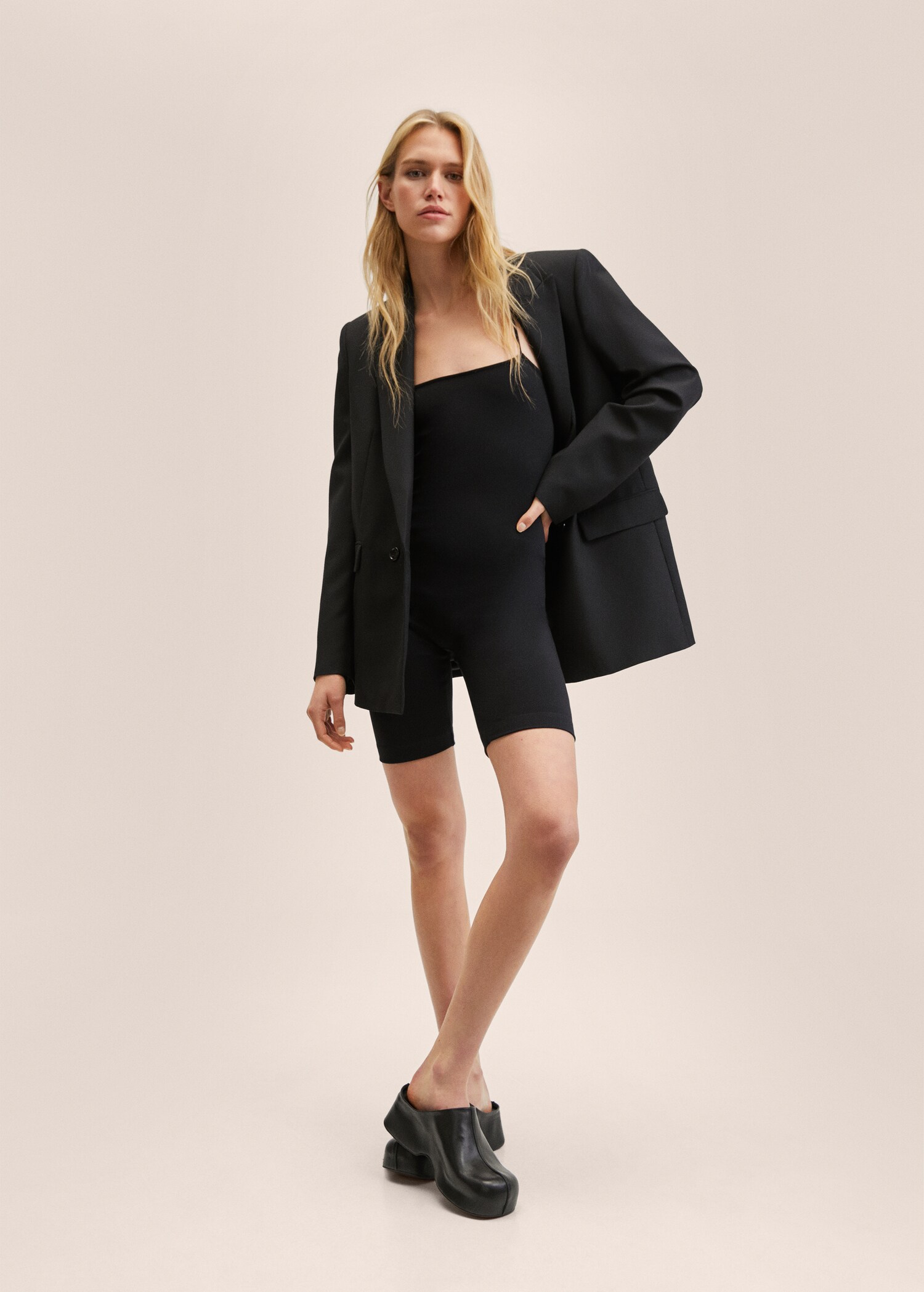 Cotton cycling jumpsuit - General plane