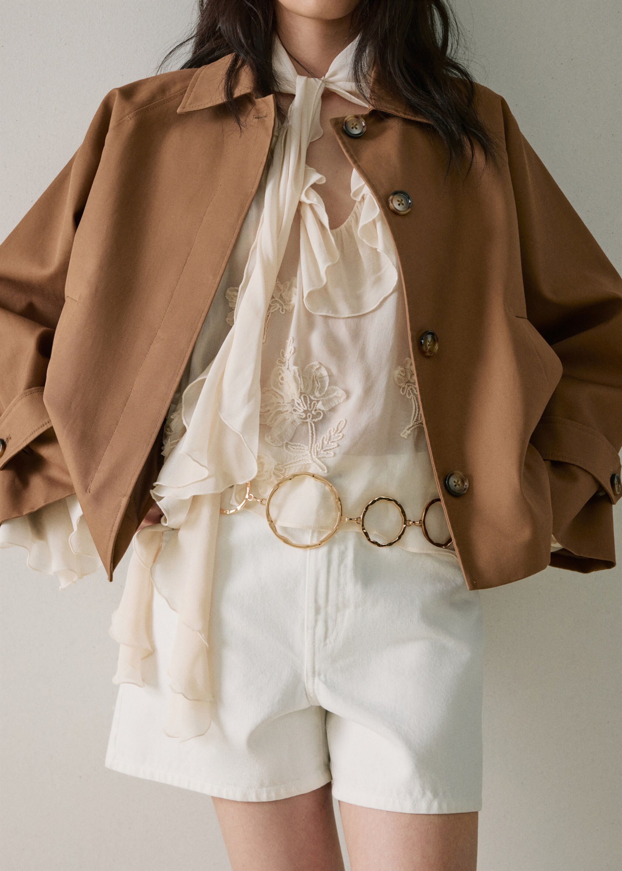 Ring chain belt - General plane, Gold. Ref: 27057931-00.