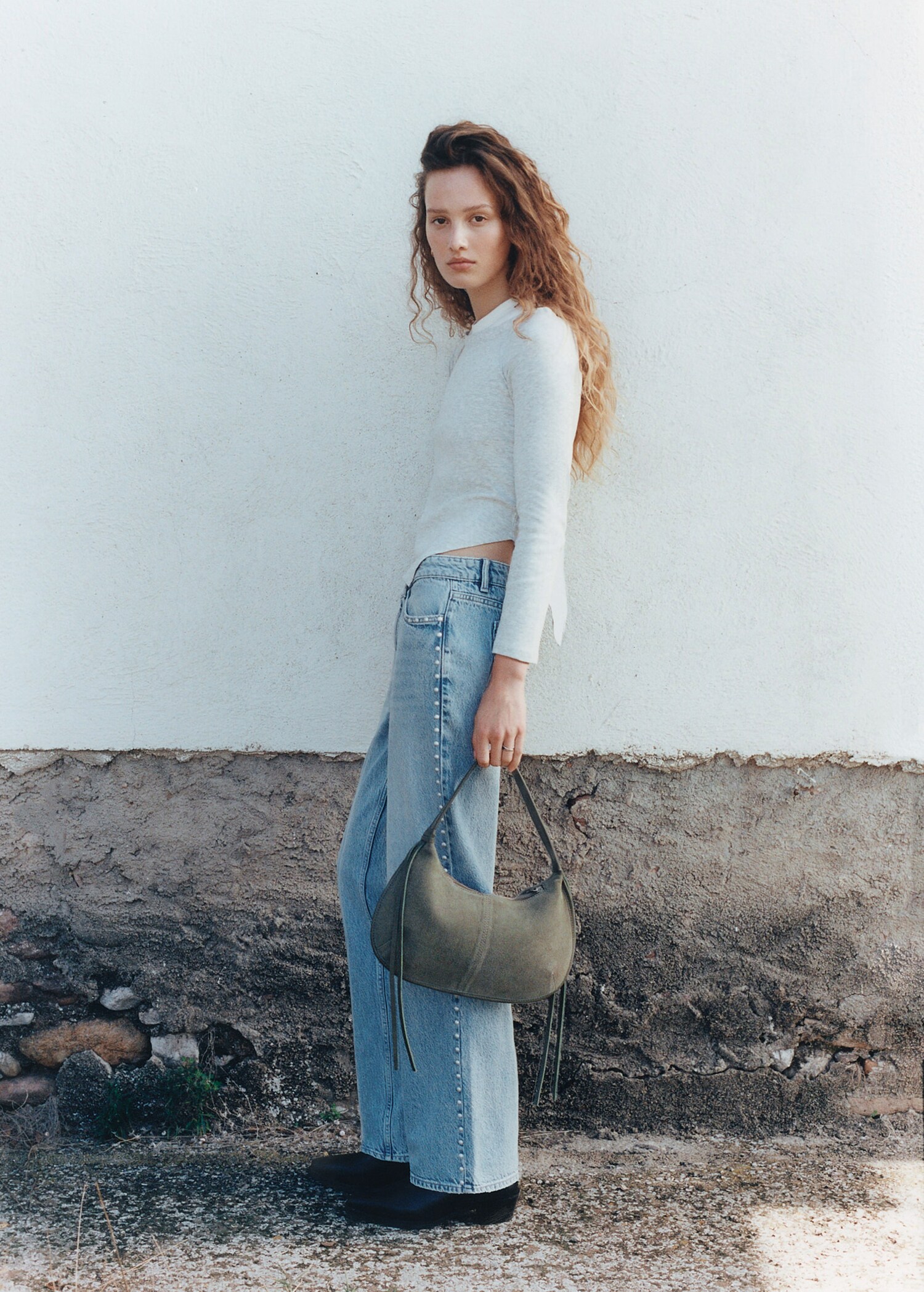 Leather handbag - General plane