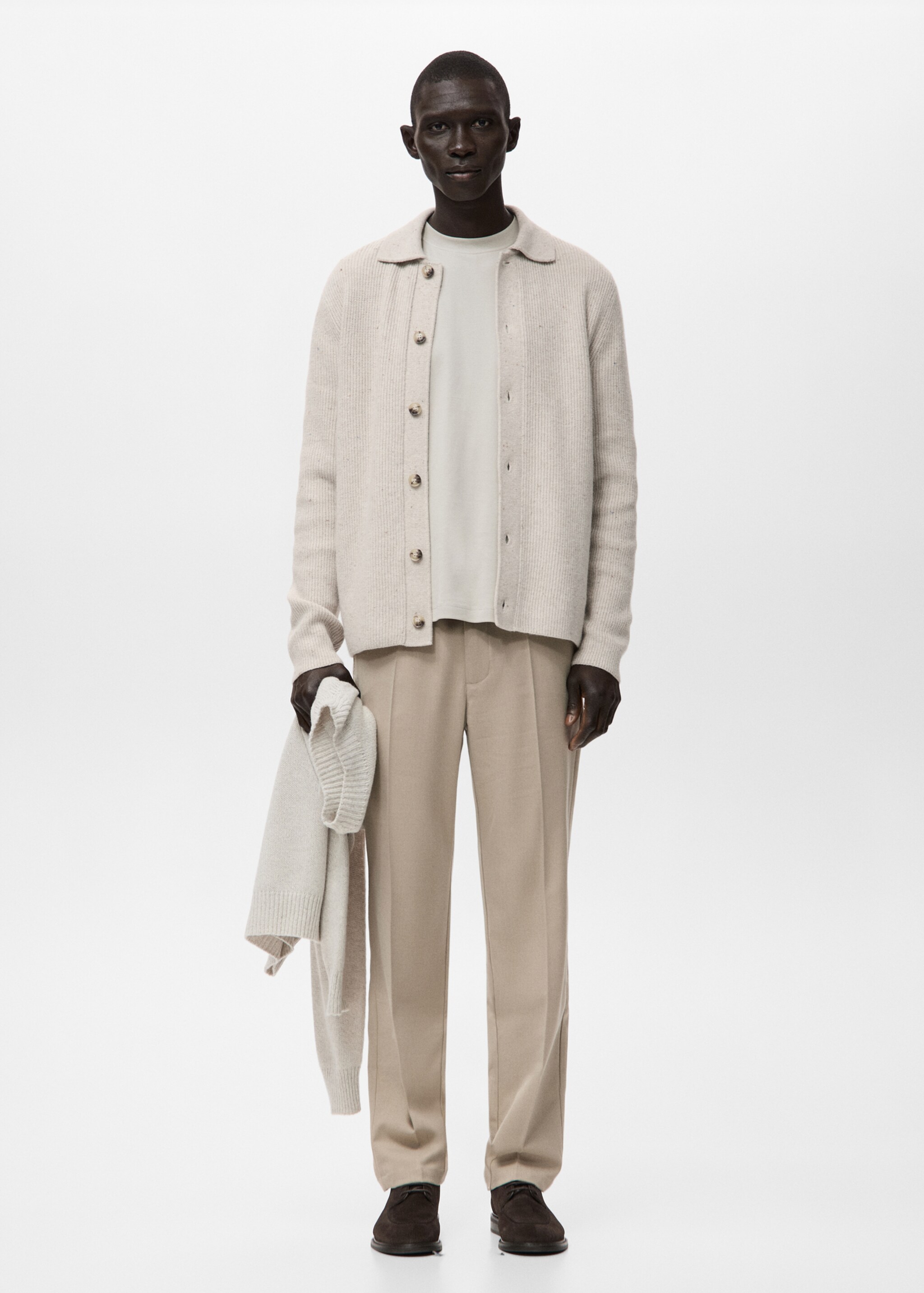 Cardigan dina - Allgemeine Ansicht, Hellgrau/Pastellgrau. Ref: 27061251-00.