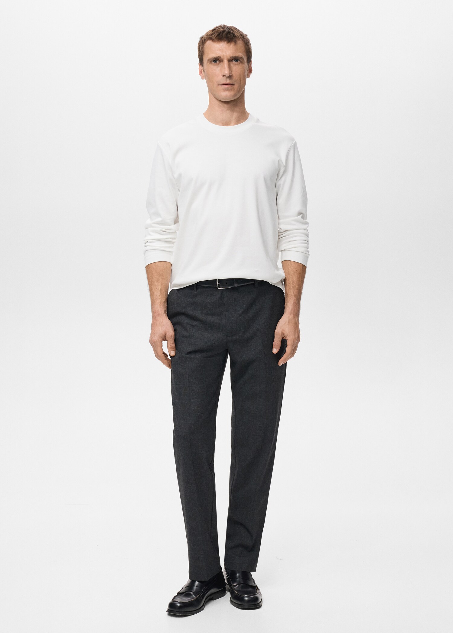 Long sleeve regular fit T-shirt - General plane