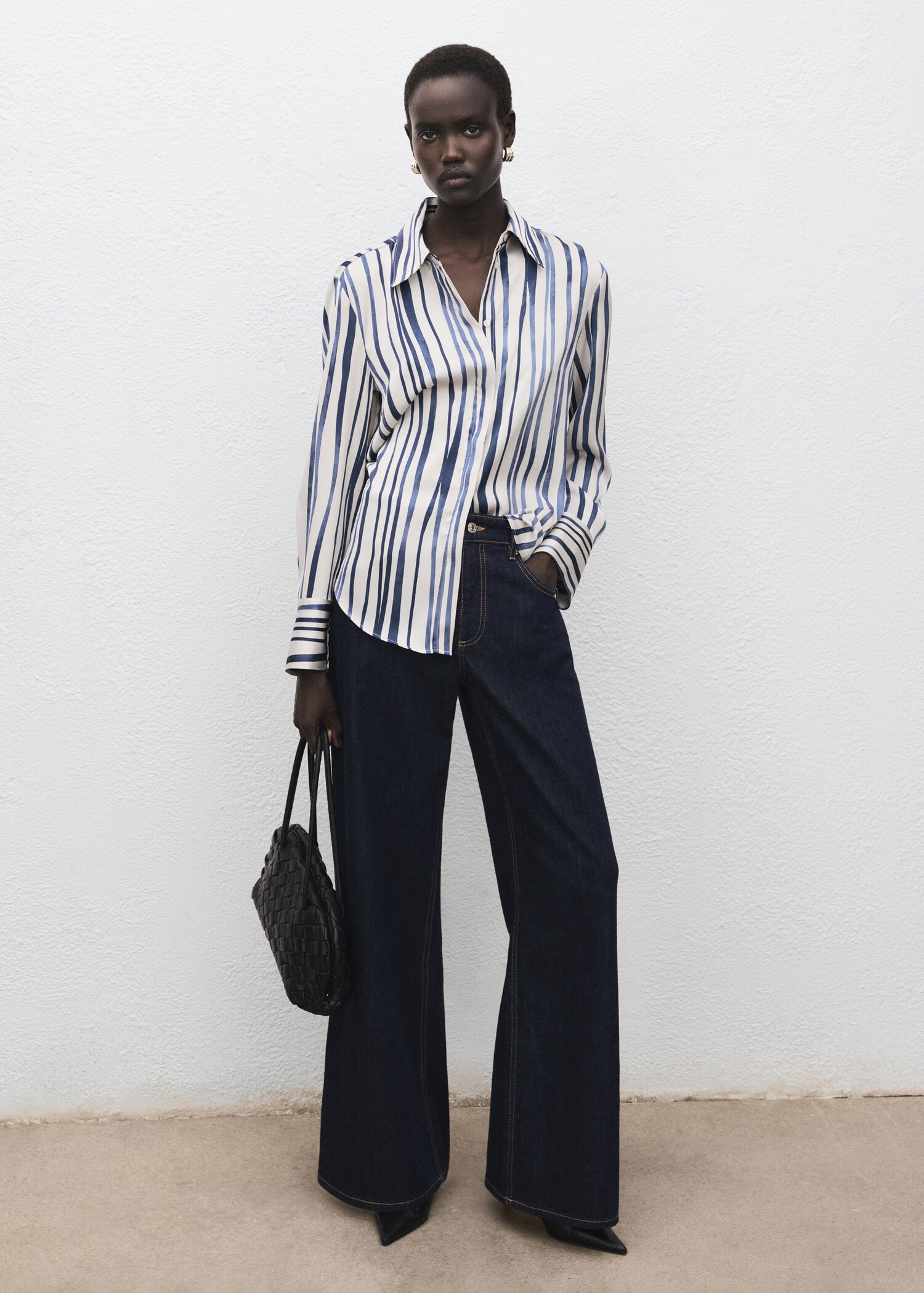 Chemise fluide imprimée - Plan général