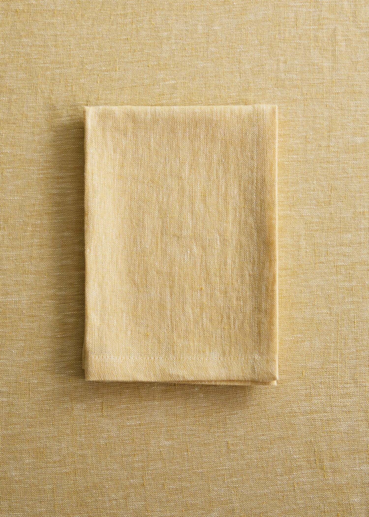 Serviettes de table 100 % lin effet mélangé - Plan général