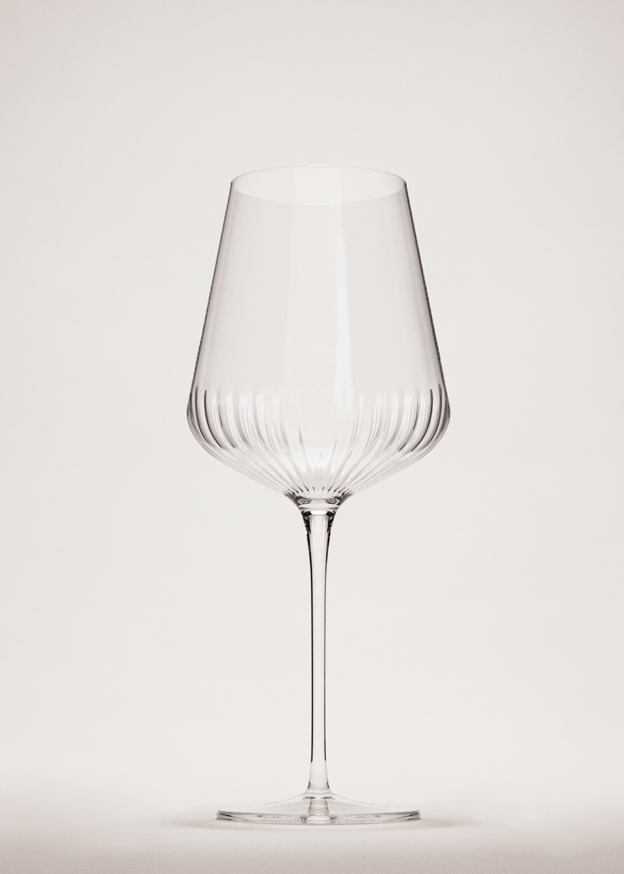 Embossed borosilicate cup - General plane, Ice Grey. Ref: 27062907-00.