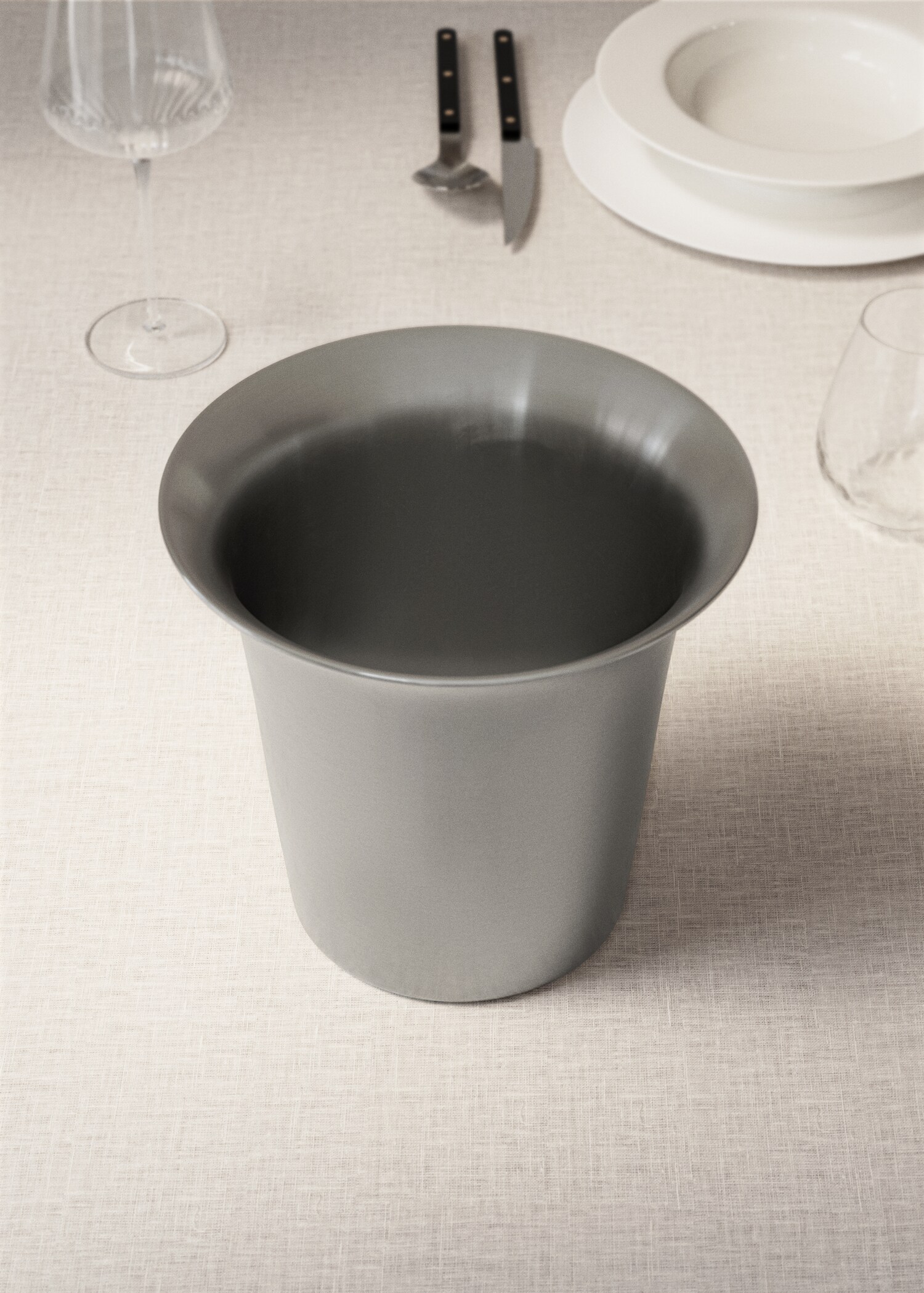 Stainless steel bottle rack - General plane