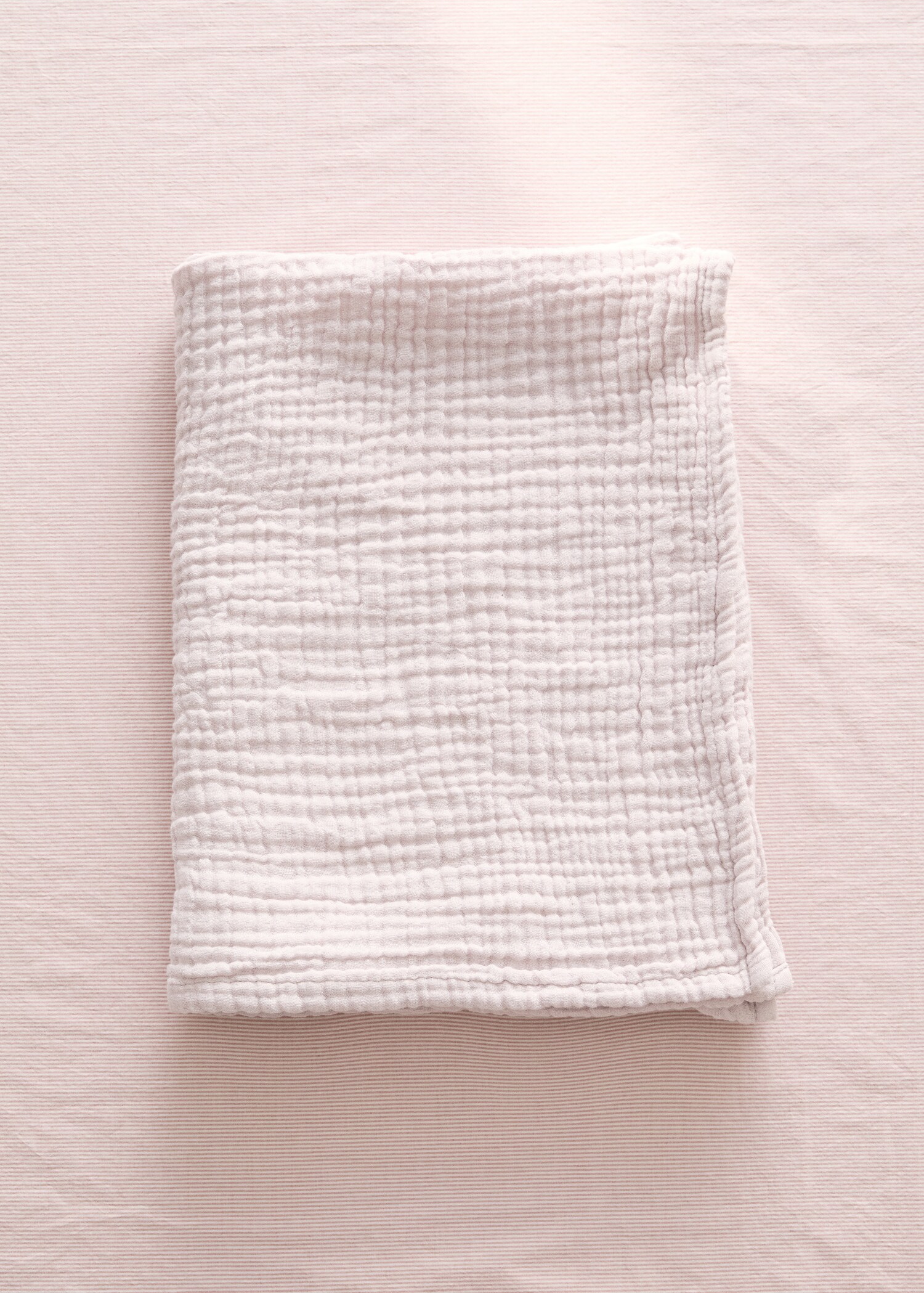 Kinderdecke aus Baumwollgaze, garment-dyed - Allgemeine Ansicht