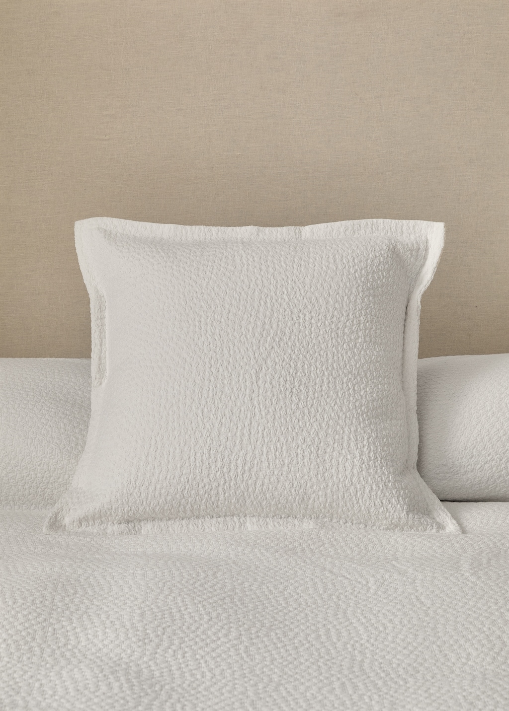 Jacquard cotton textured cushion cover 50x50 cm