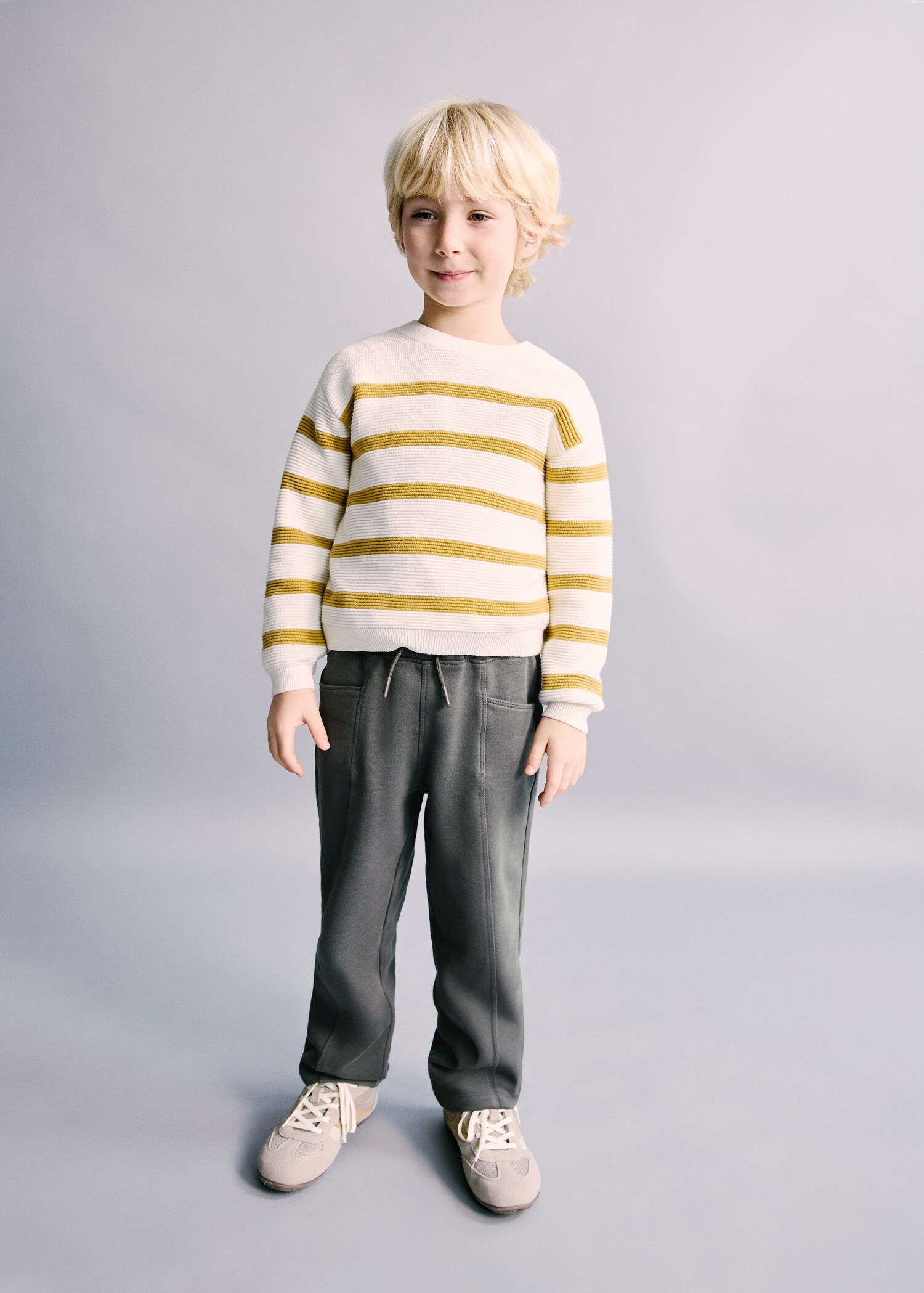 Hose aus Baumwoll-Stretch - Allgemeine Ansicht