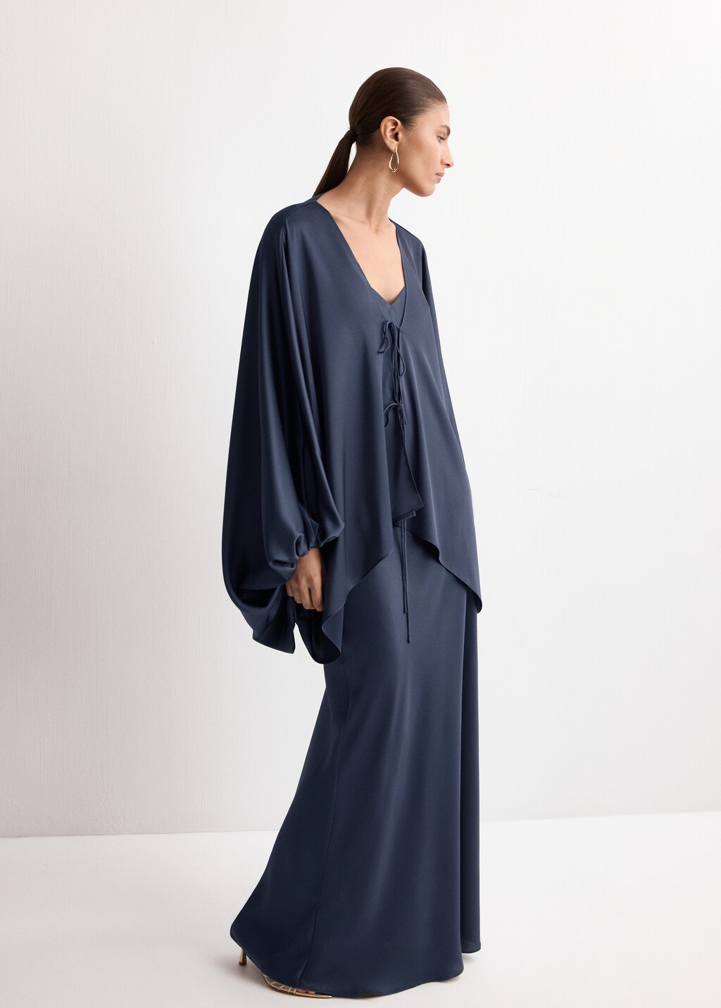Puffed sleeves blouse