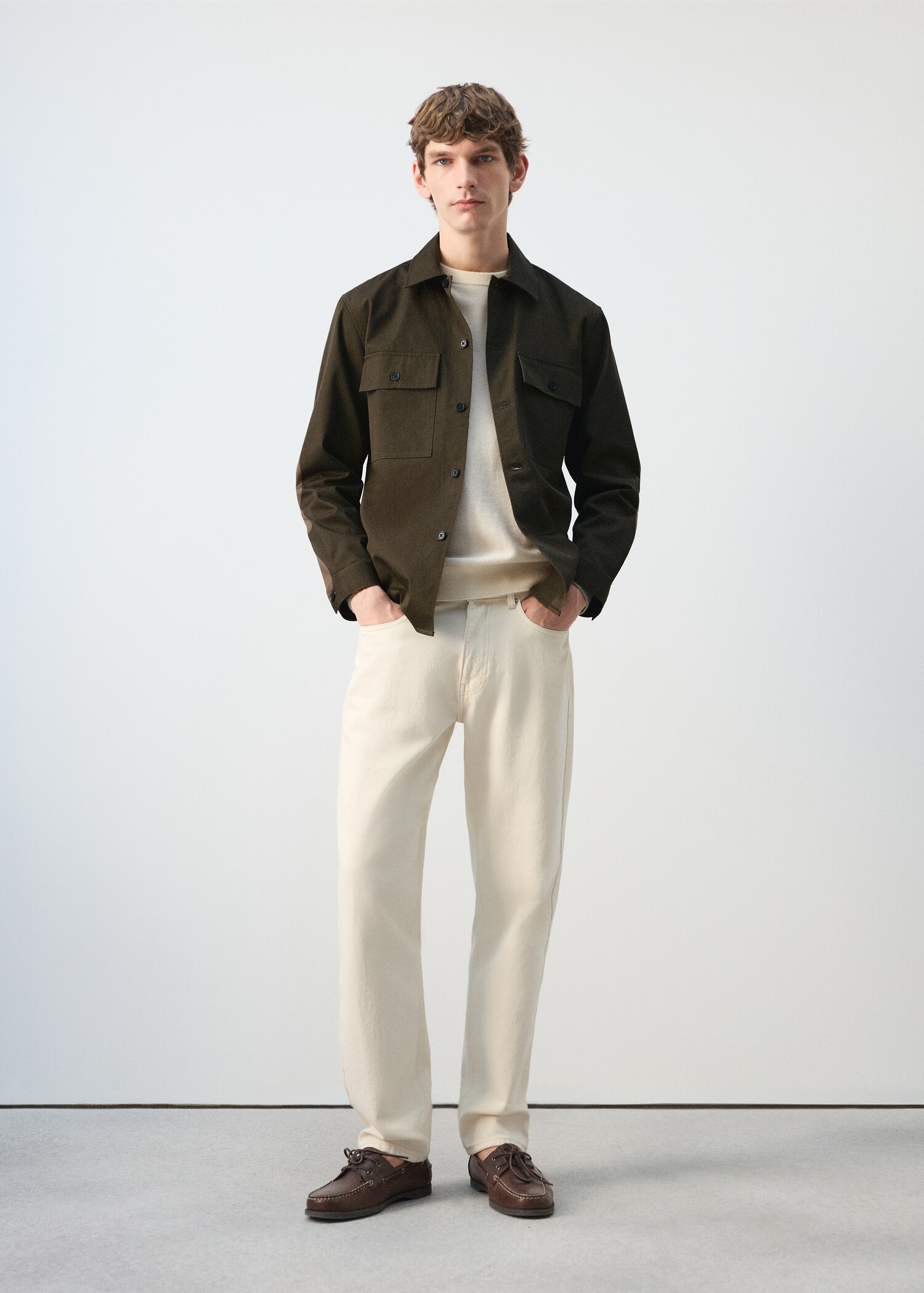 Surchemise 100 % coton poches - Plan général