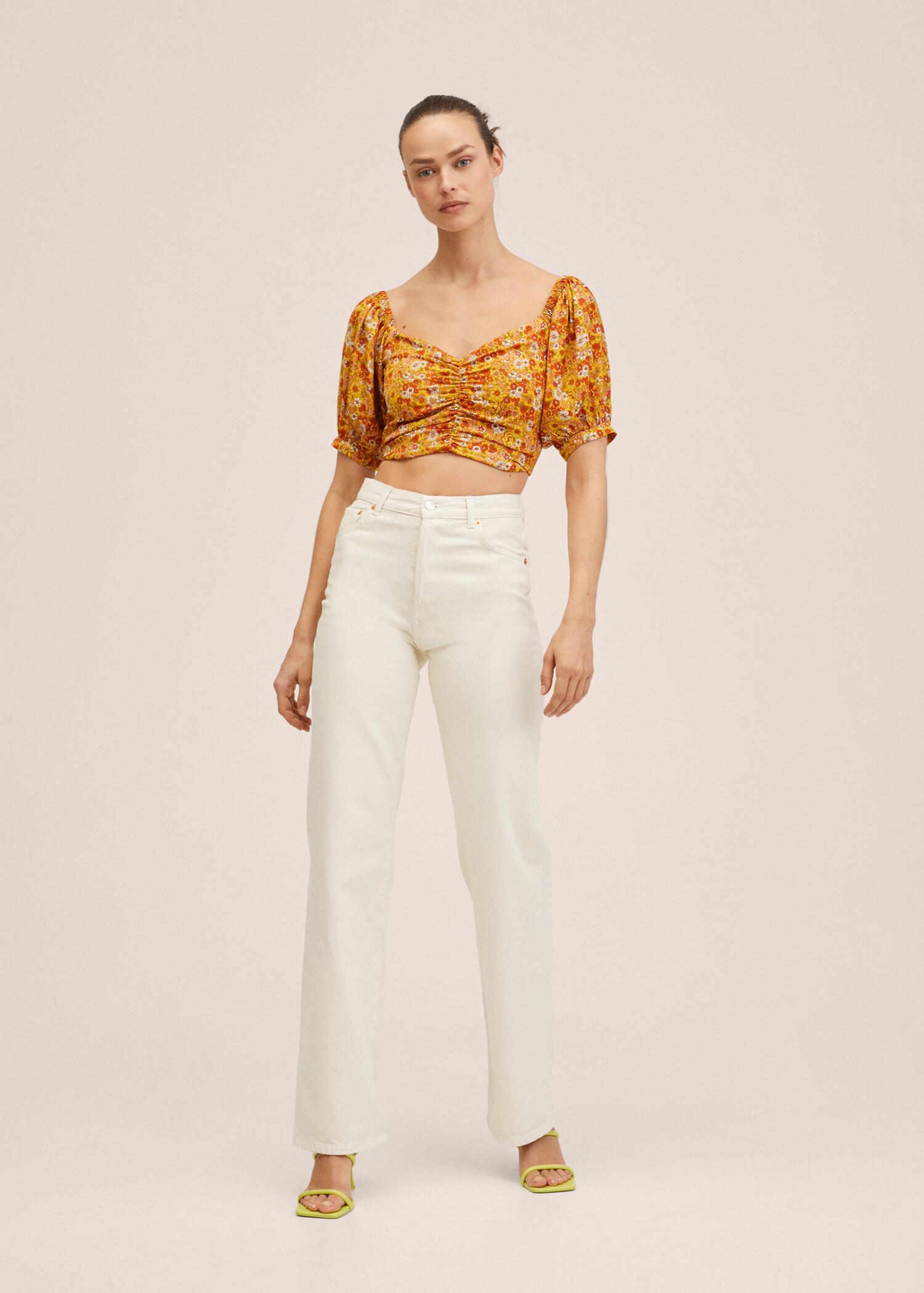 Printed crop top - General plane