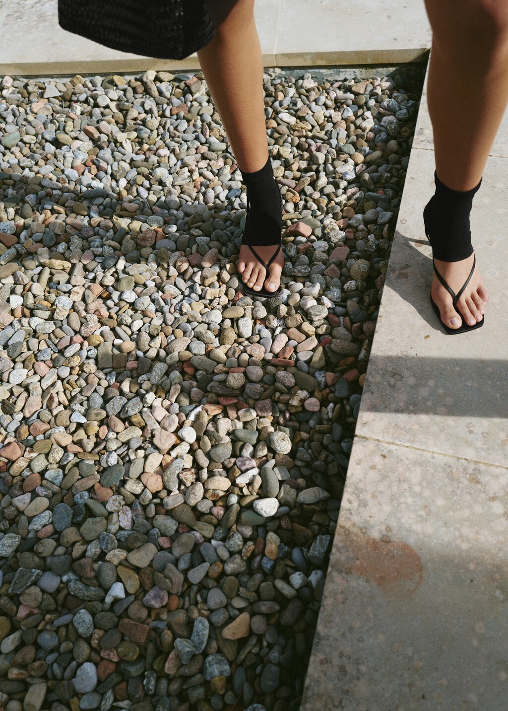 Sandales à lanières et talon