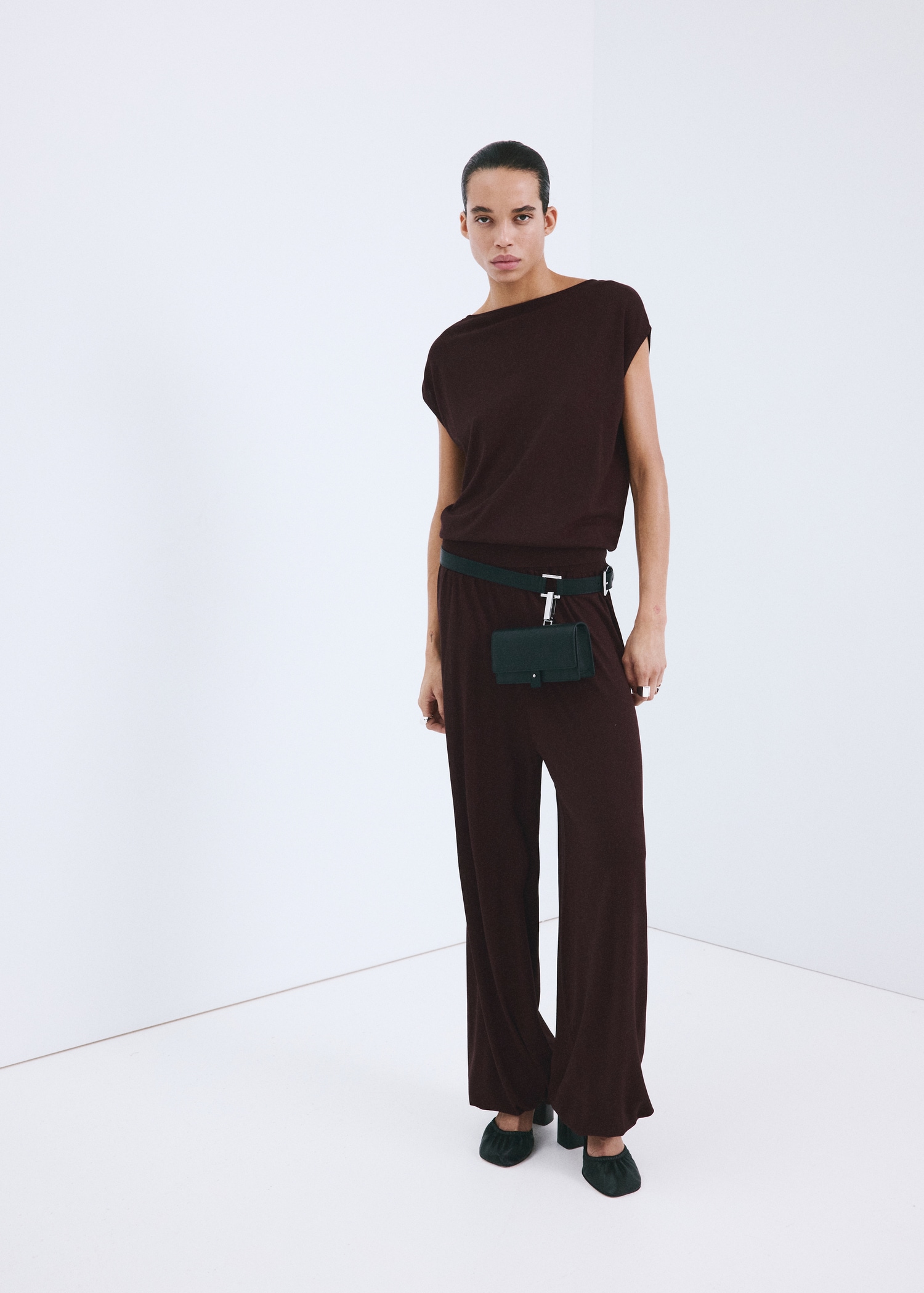 Balloon-Hose aus Strick - Allgemeine Ansicht