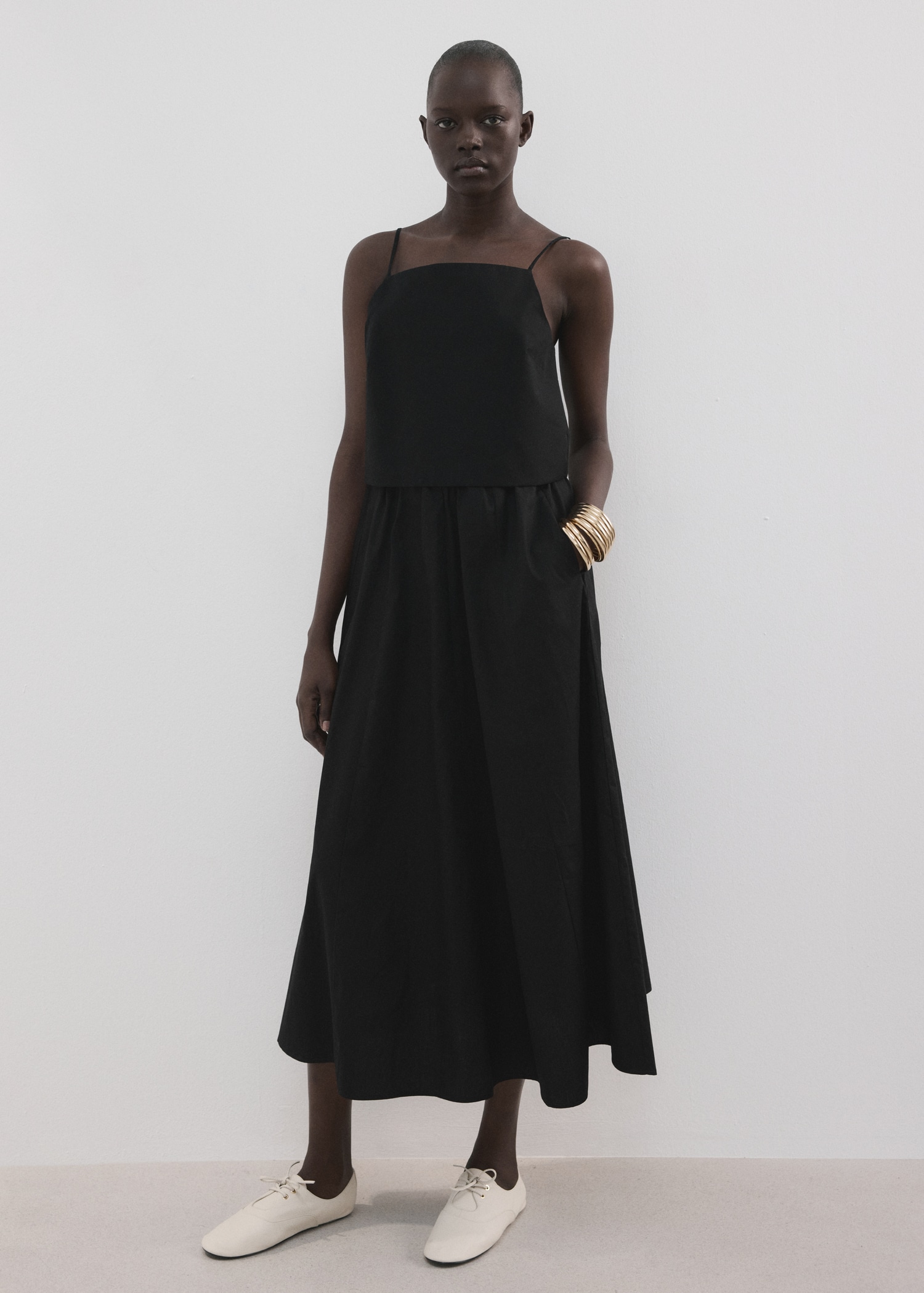 Cotton crop top - General plane