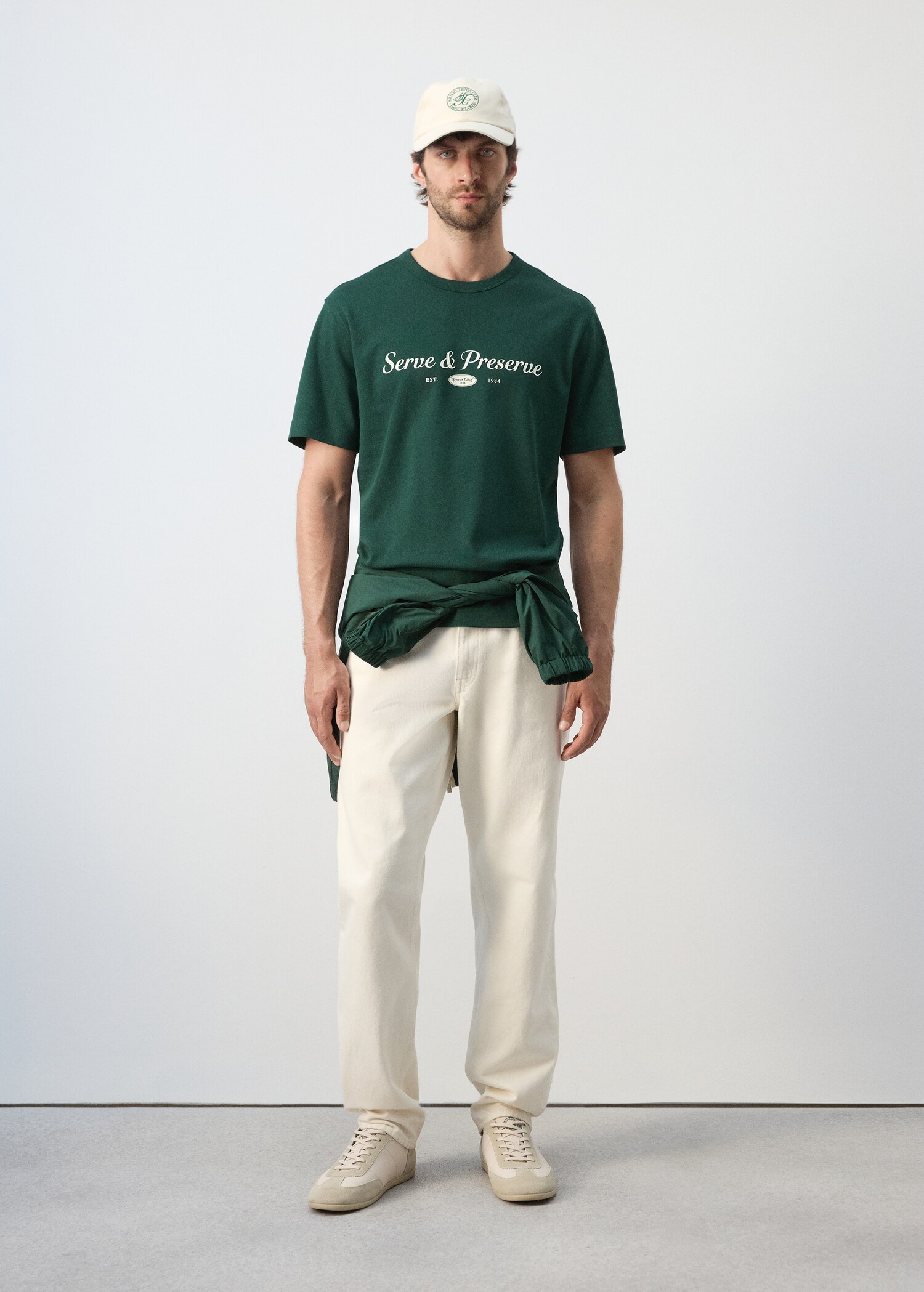 100% cotton printed t-shirt - General plane