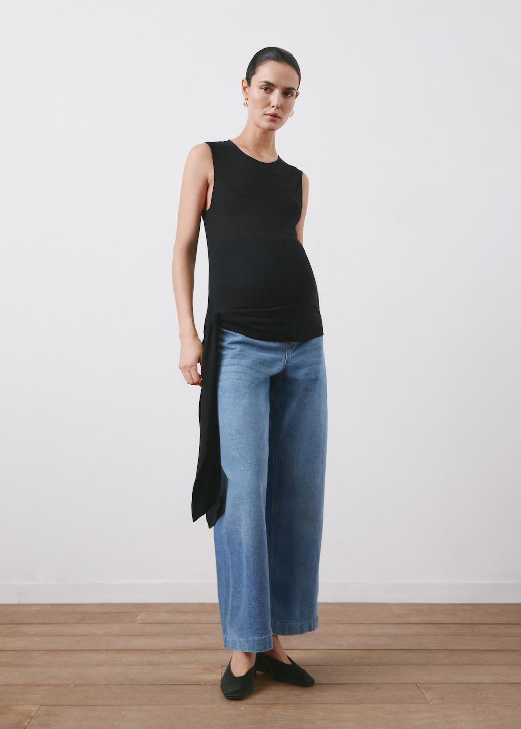 Mango Wide leg maternity jeans