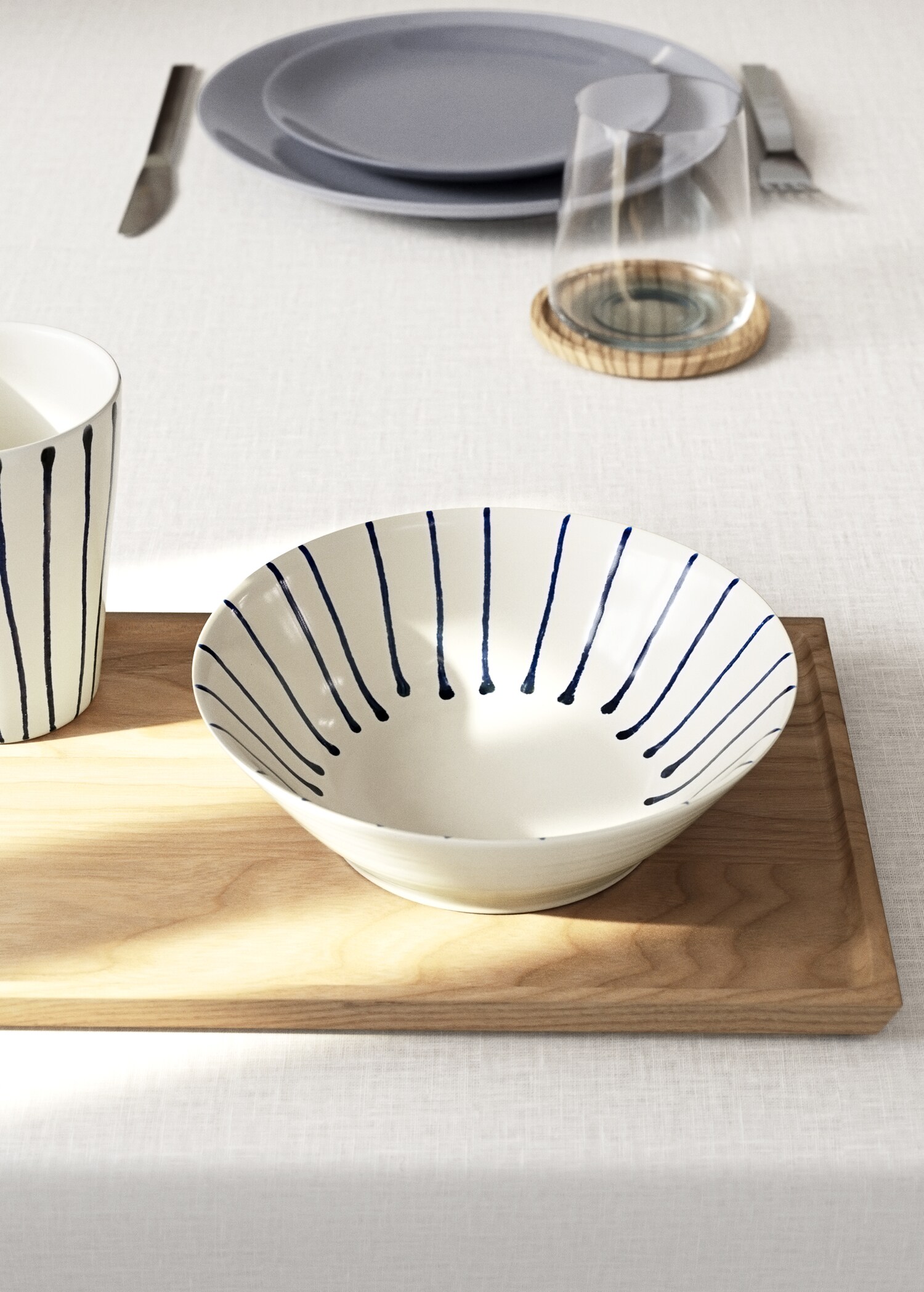 Bol gres ratlles - Pla general